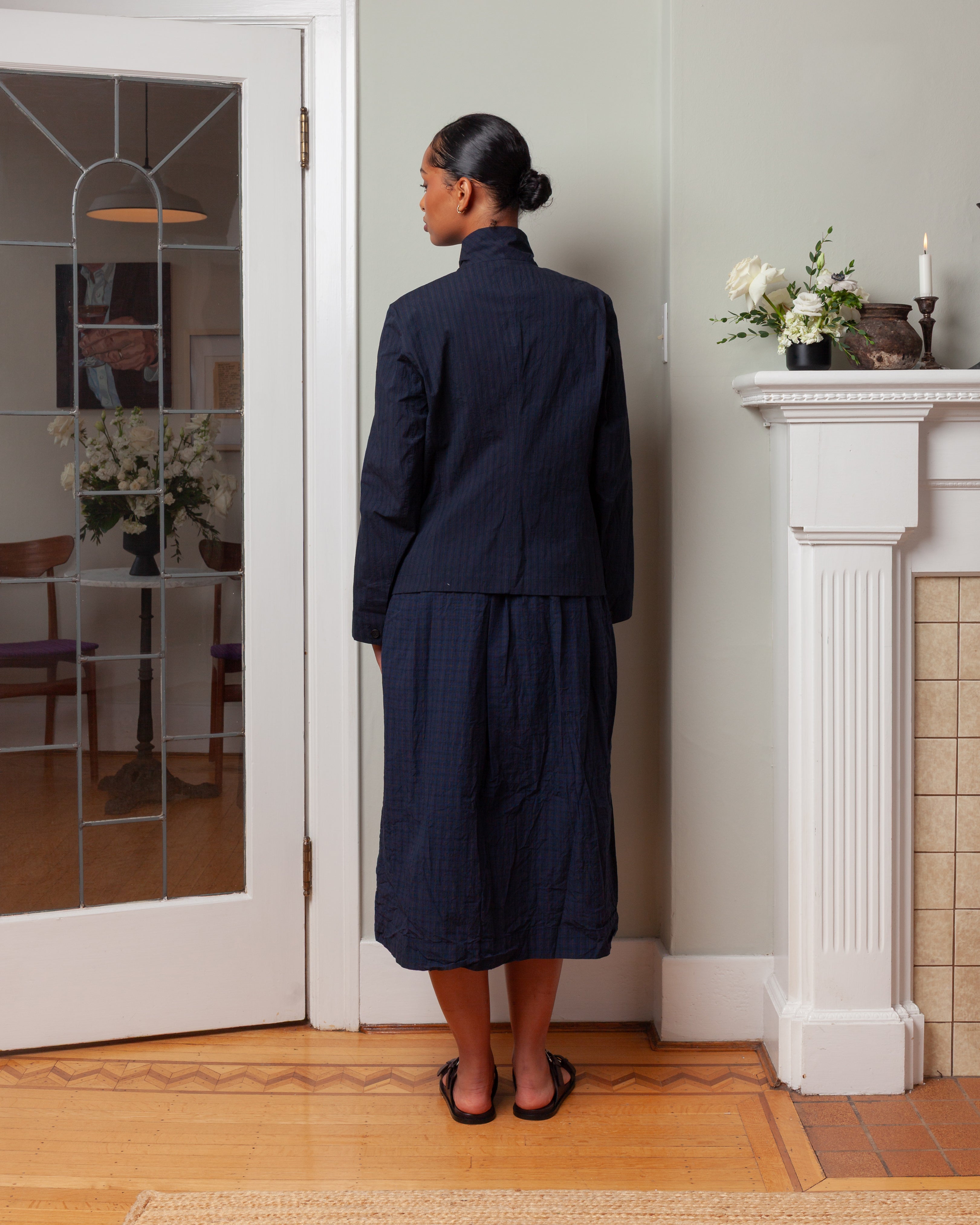 Bergfabel-Caryl Jacket - Navy Stripe-Jackets-Boboli-Vancouver-Canada