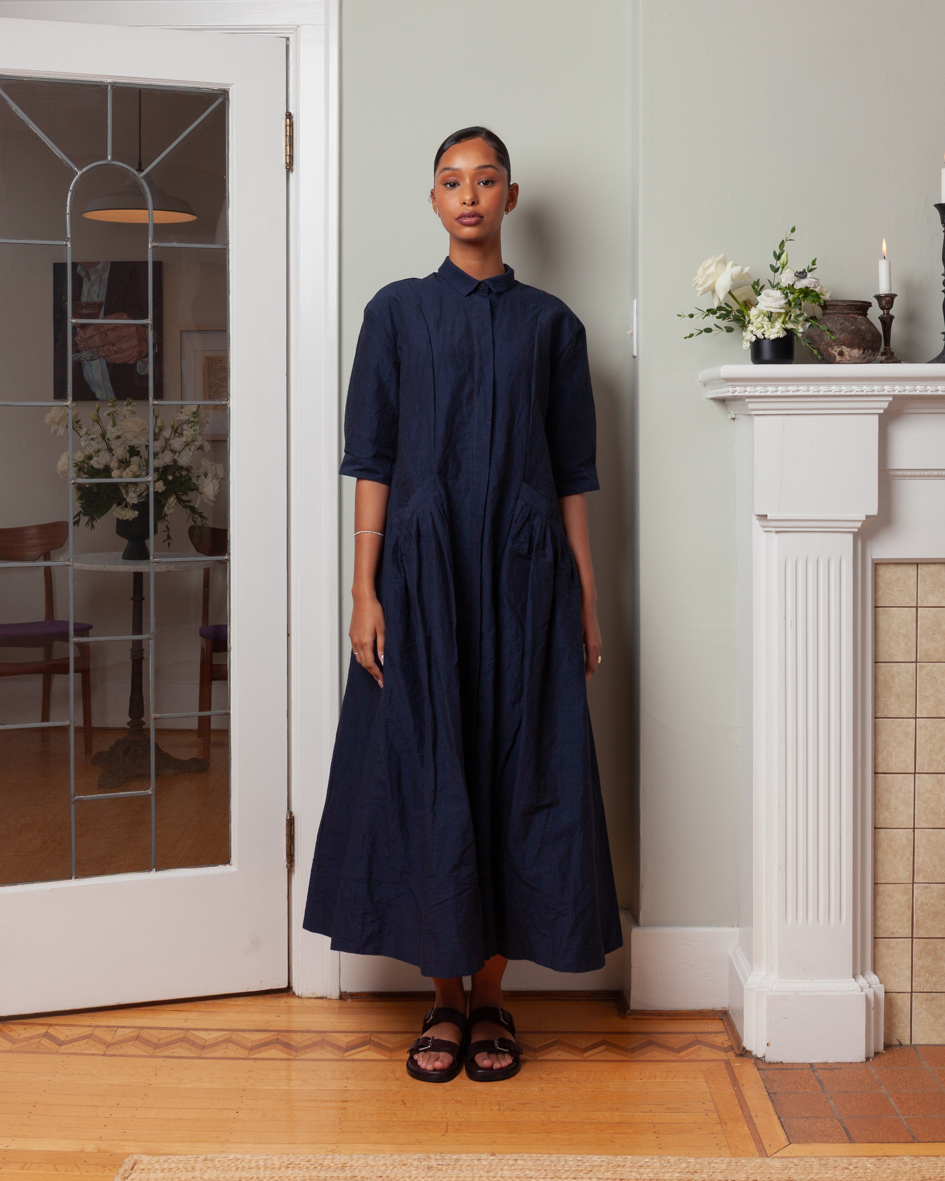 Bergfabel-Sally Dress - Navy-Dresses-Boboli-Vancouver-Canada