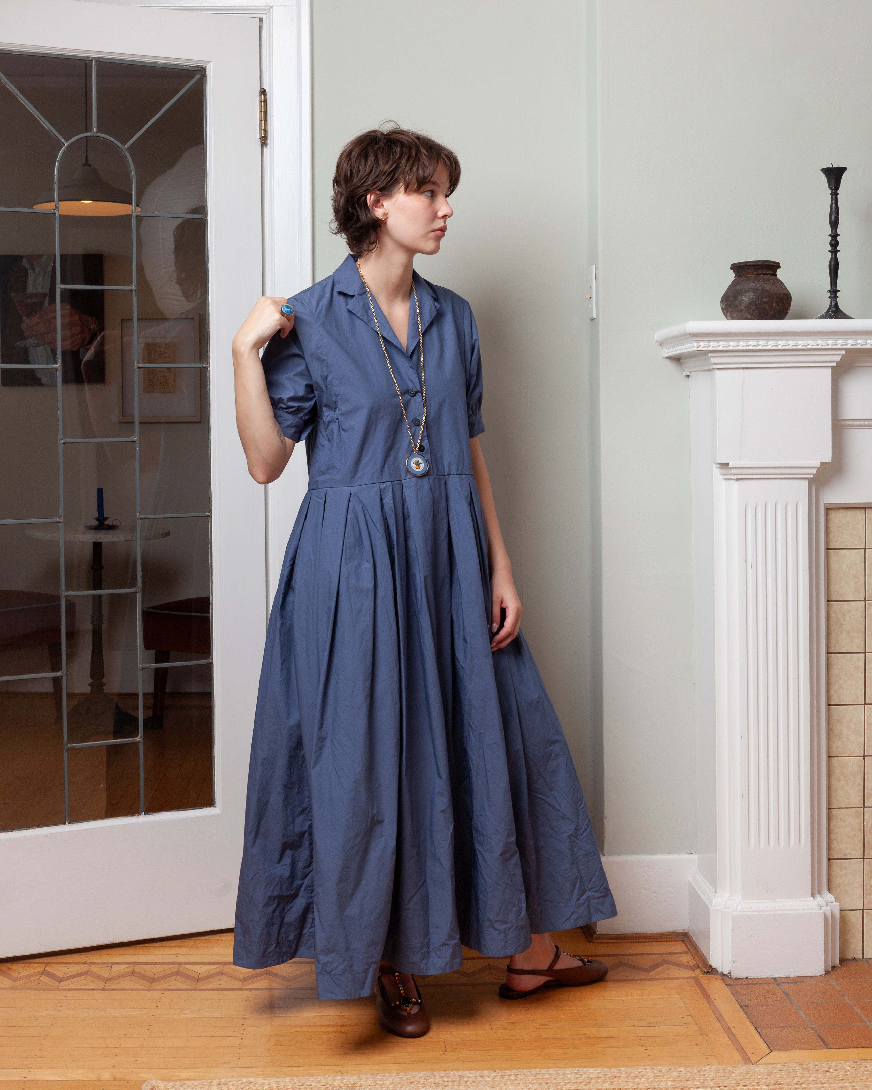 Bergfabel-Mina Dress - Blue-Dresses-Boboli-Vancouver-Canada