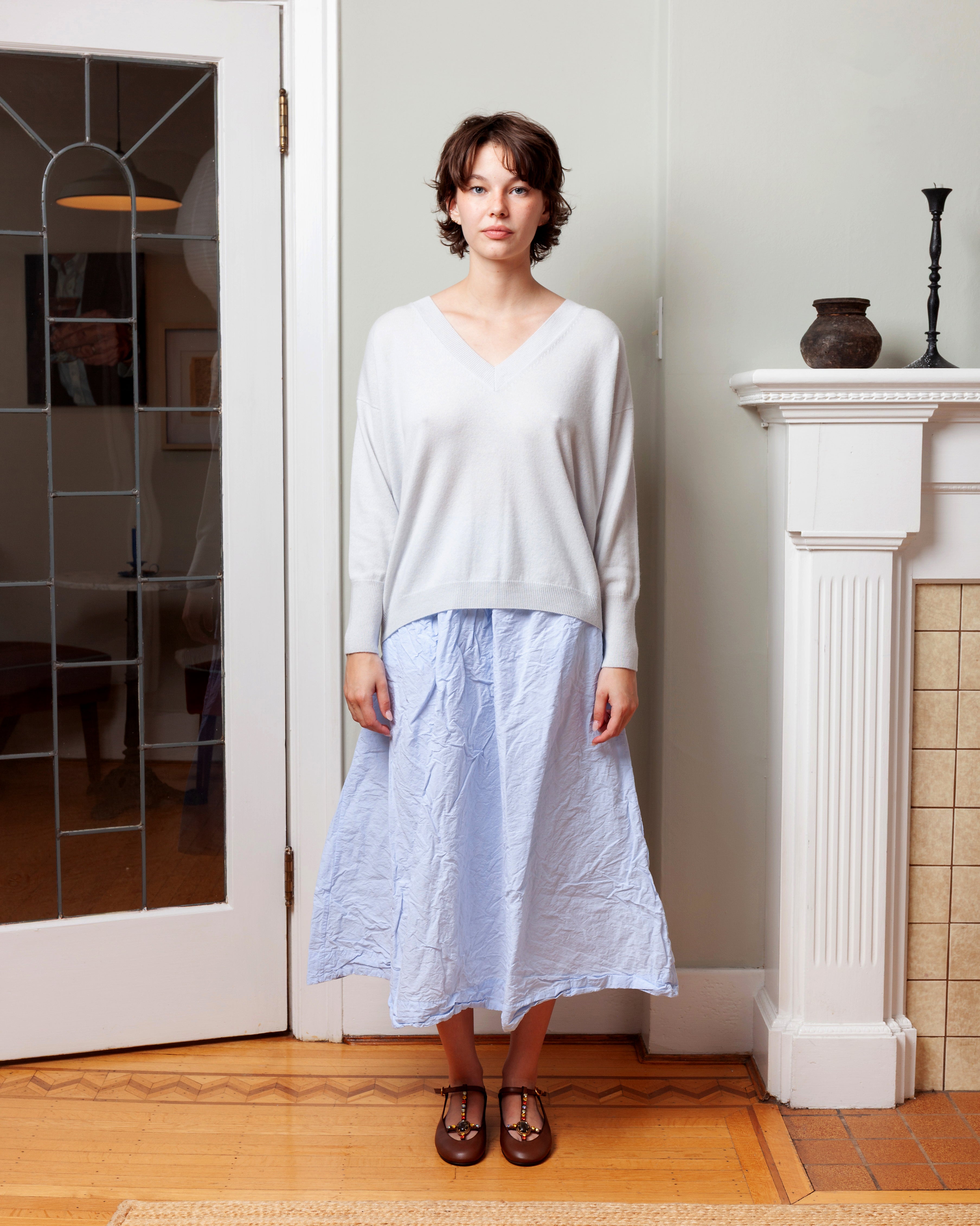 Bergfabel-Vivi Pulli - Pale Blue-Sweaters-Boboli-Vancouver-Canada