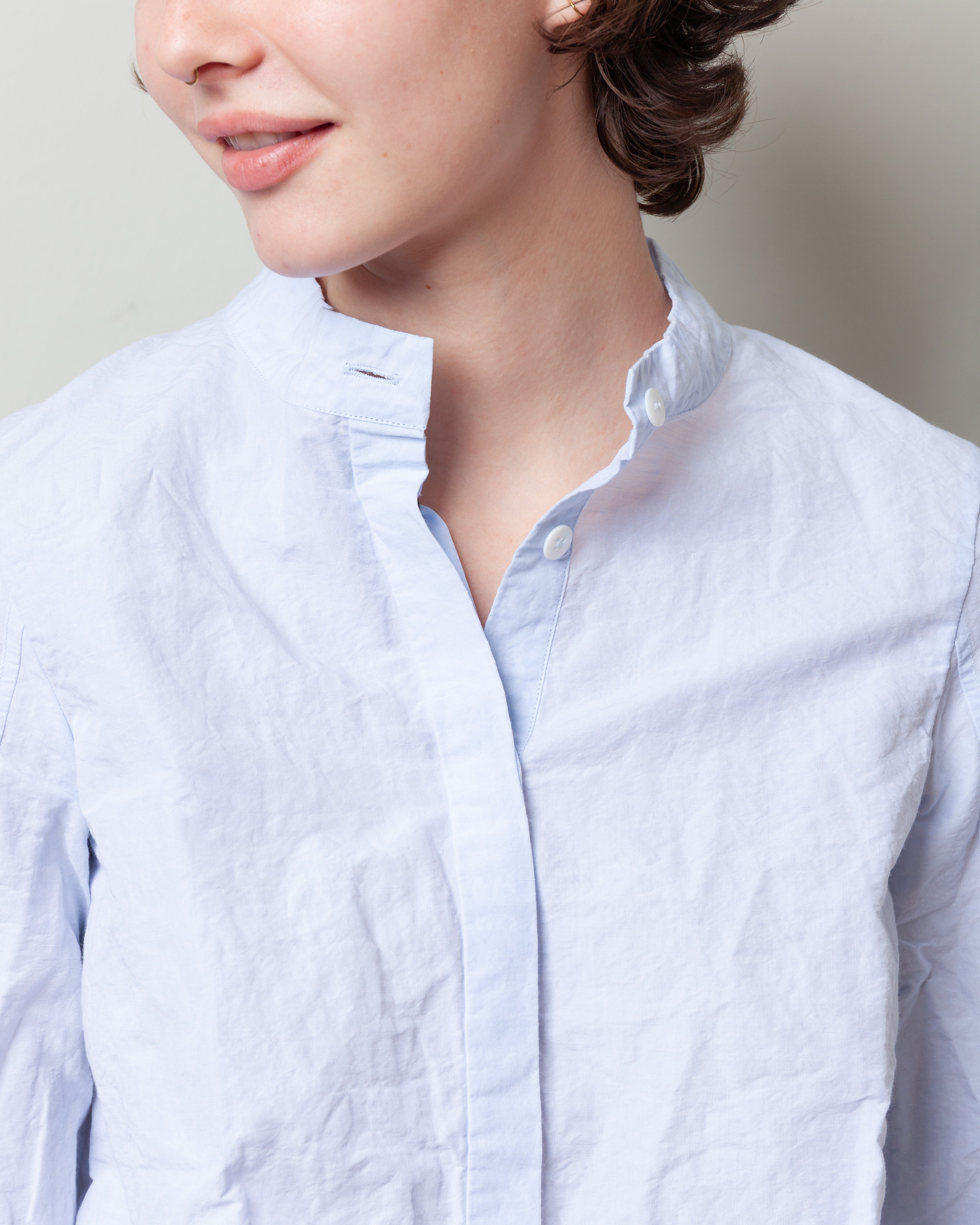 Bergfabel-Ada Shirt - Azur-Shirts-Boboli-Vancouver-Canada