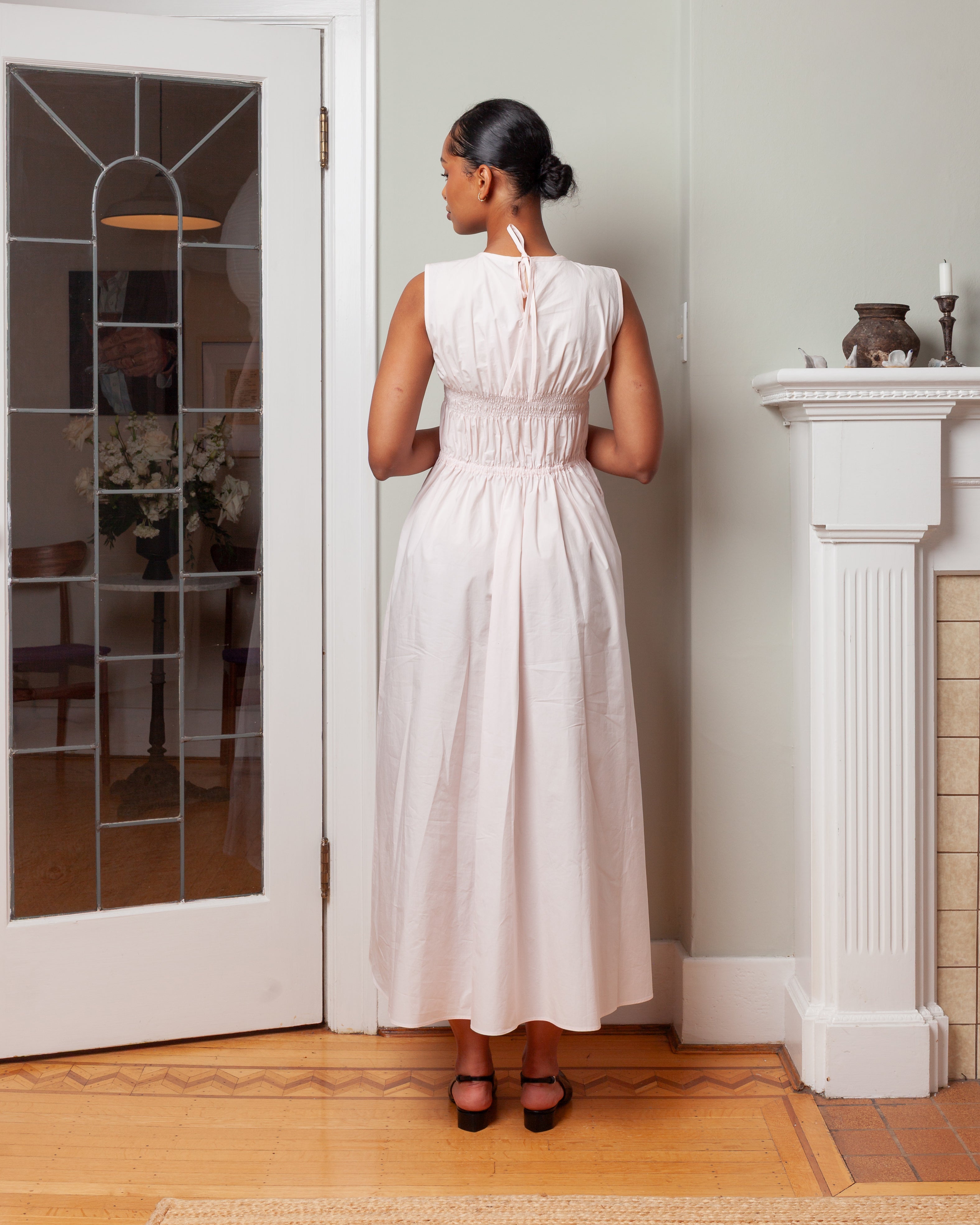 Cecilie Bahnsen-Christy Dress - Blush Pink-Dresses-Boboli-Vancouver-Canada