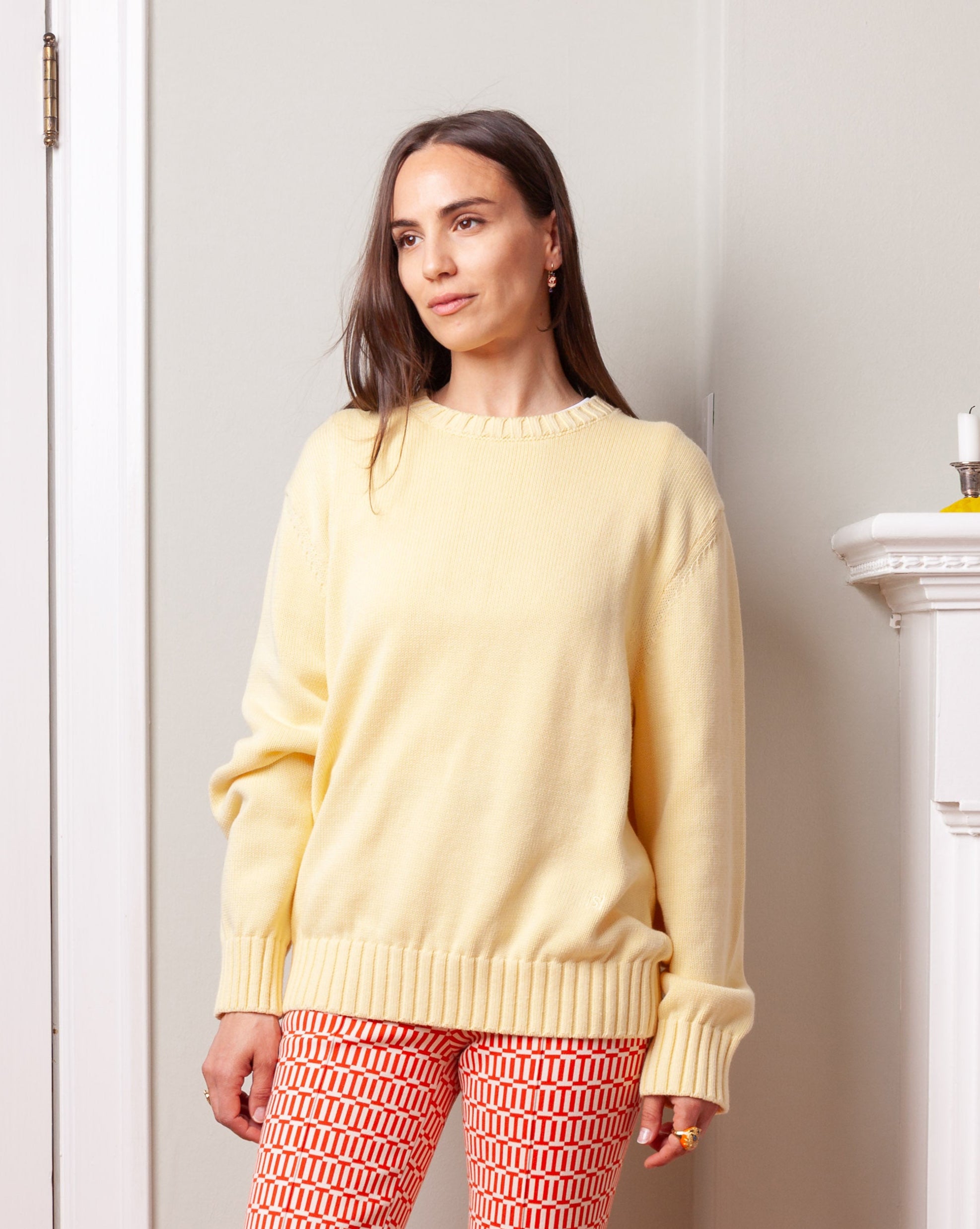 Jordan Sweater - Pale Yellow