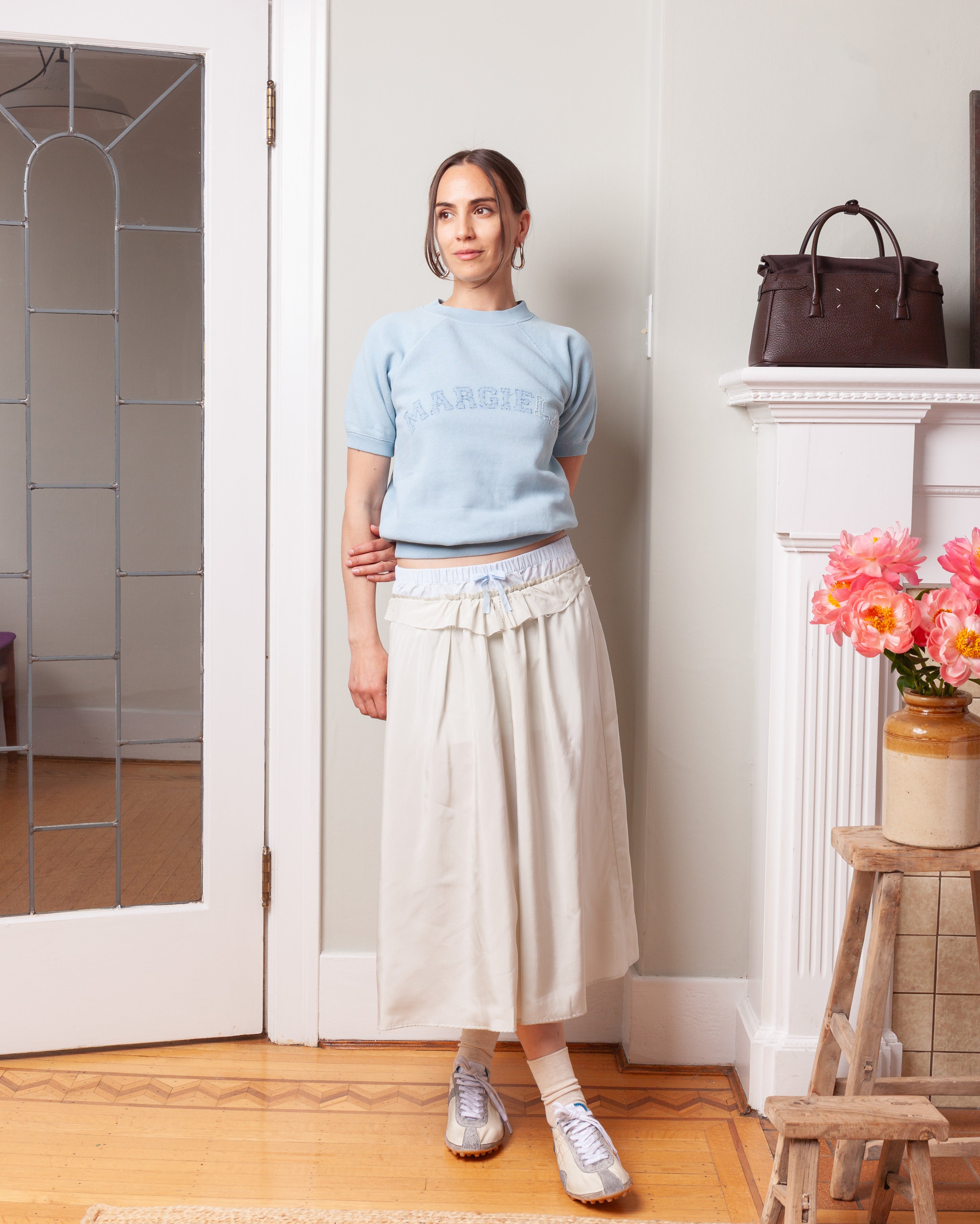 Maison Margiela-Anonymity of the Lining Skirt - Aloe/Beige-Skirts-Boboli-Vancouver-Canada