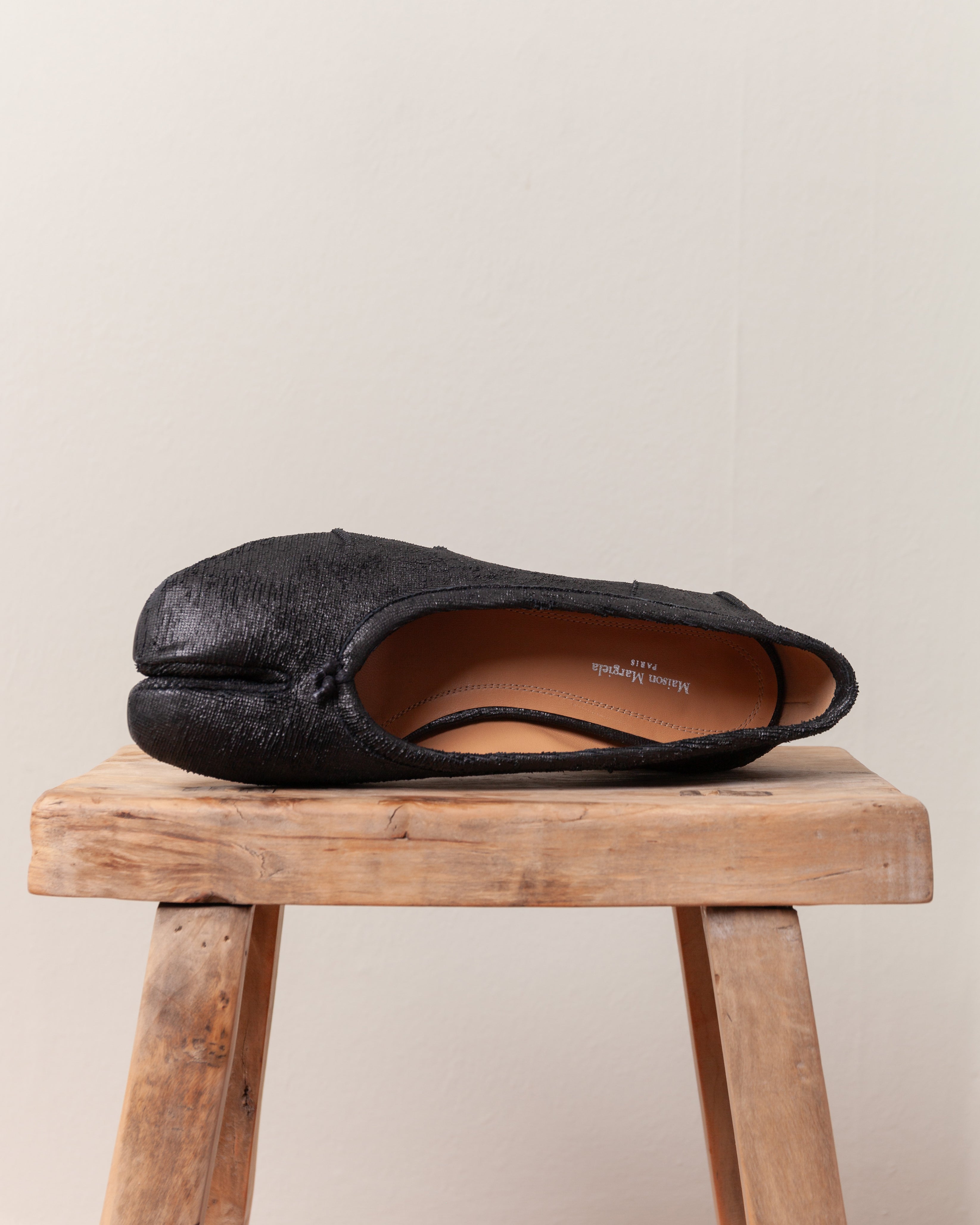 Maison Margiela-Tabi New Ballerina - Black-Shoes-Boboli-Vancouver-Canada