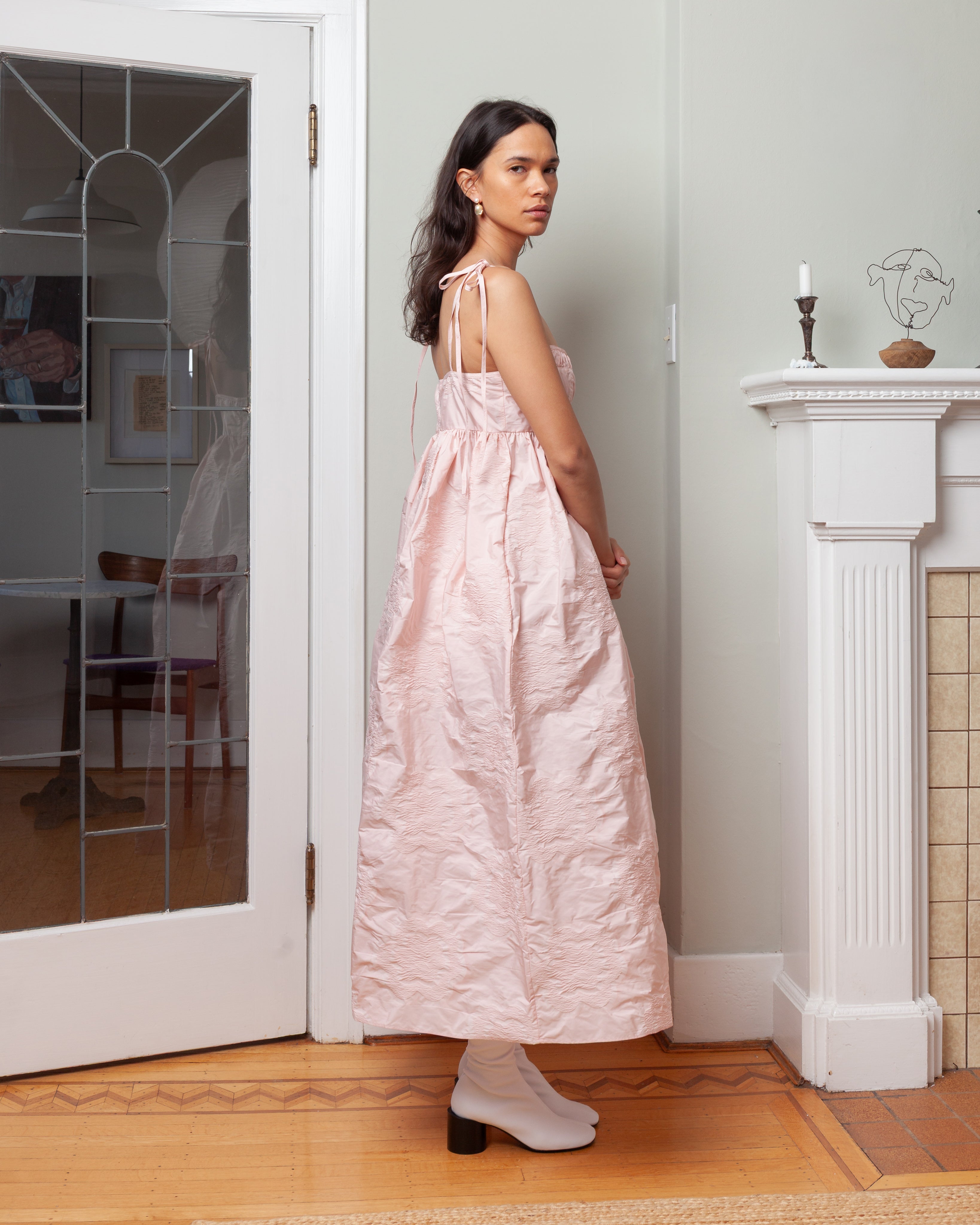 Alena Dress - Blush Pink