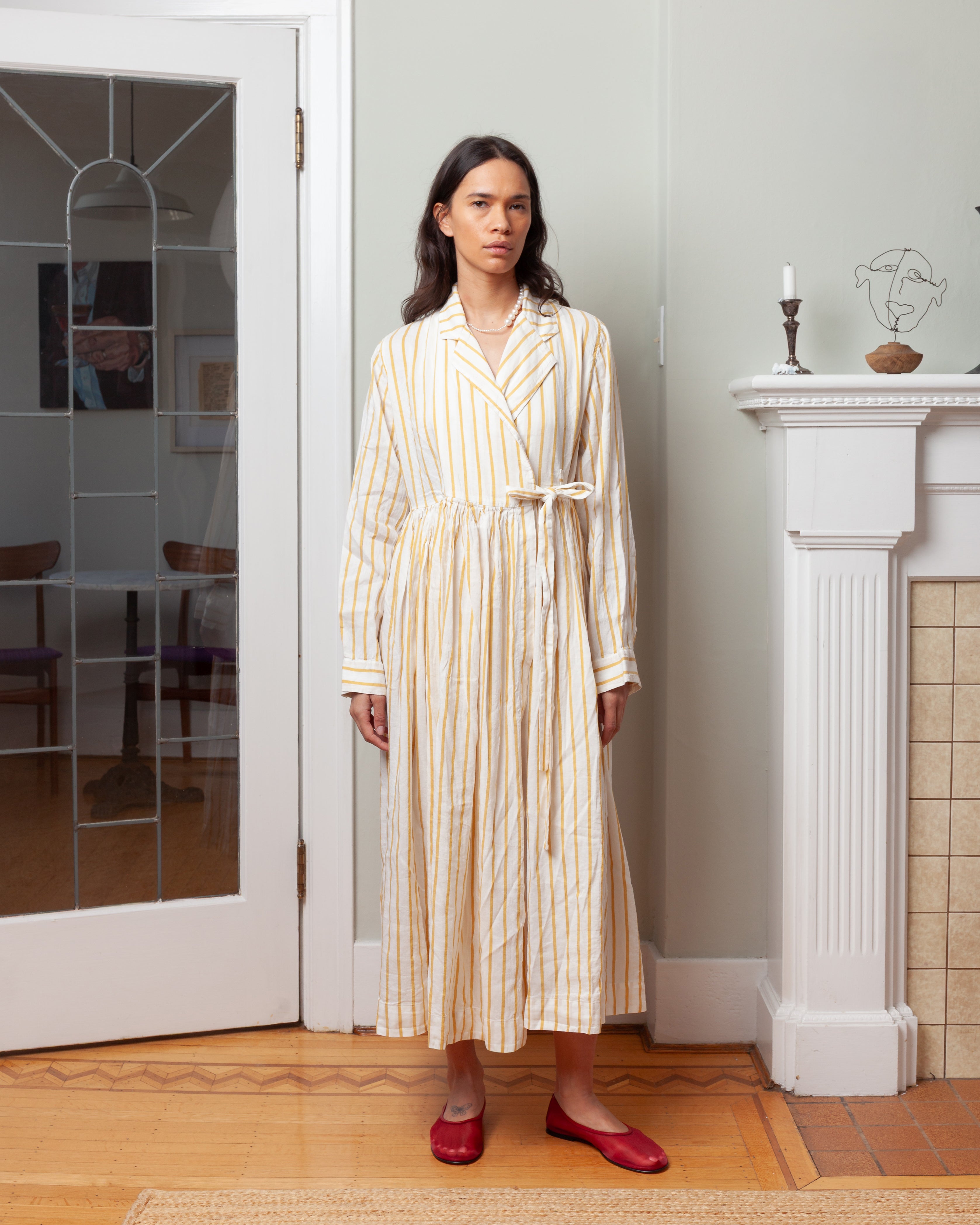 Casey Casey-Colette Dress - Liney - Stripe-Dresses-Boboli-Vancouver-Canada