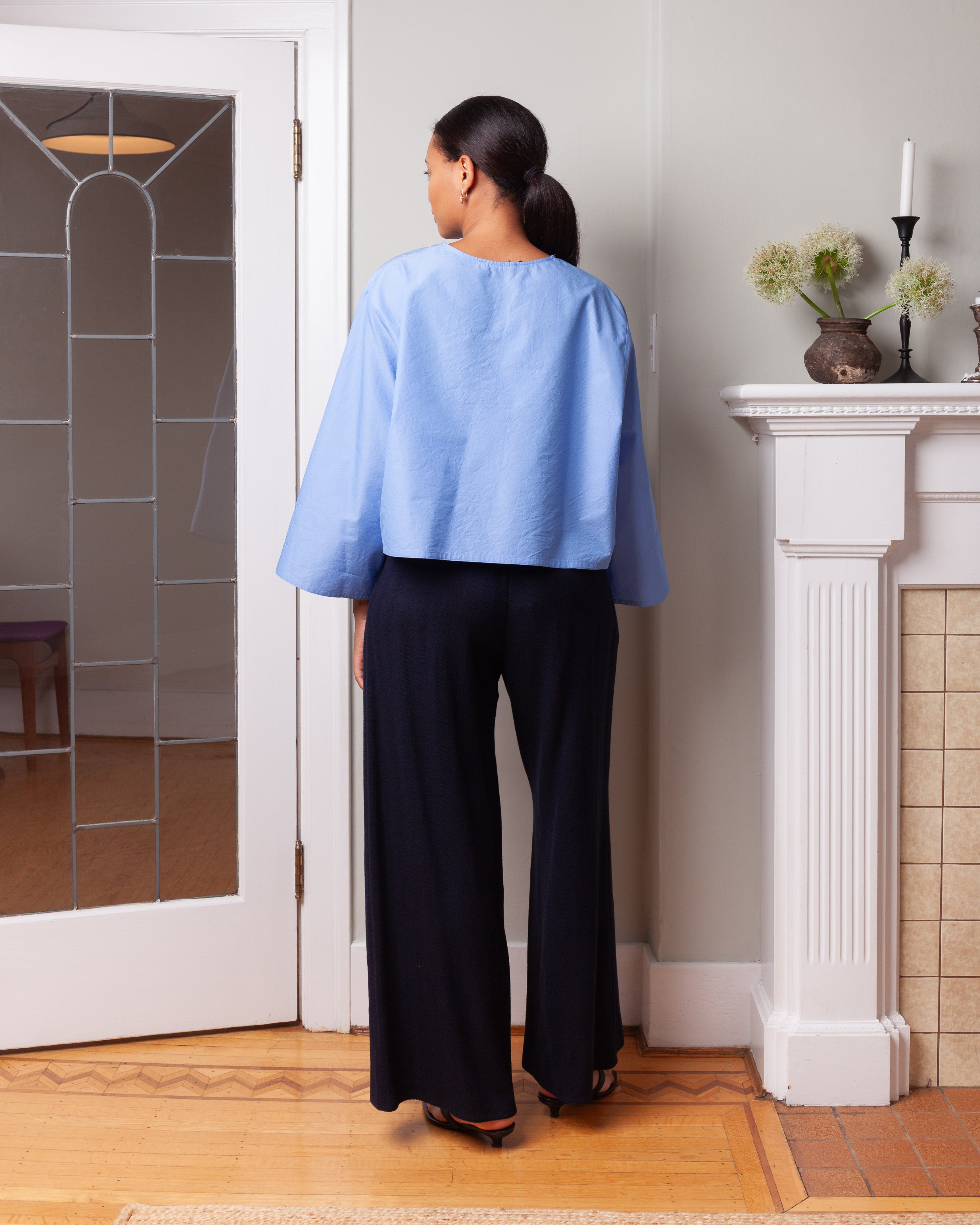 Full Pants Spigato - Midnight