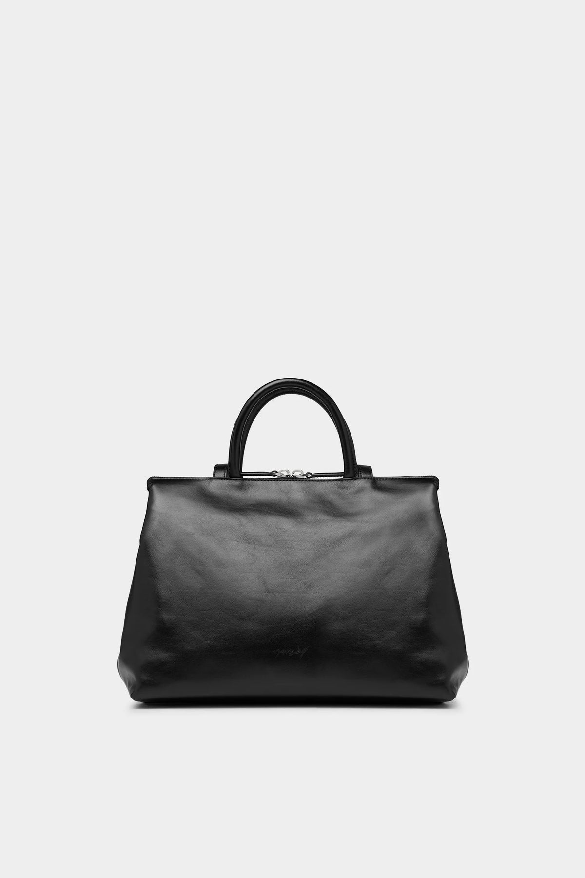 4 Dritta Leather Crossbody Bag - Black