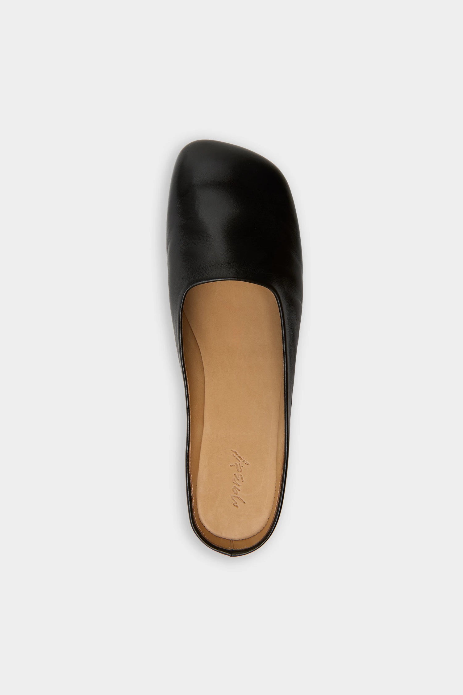 Marsell-Bama Leather Mule - Black-Shoes-Boboli-Vancouver-Canada
