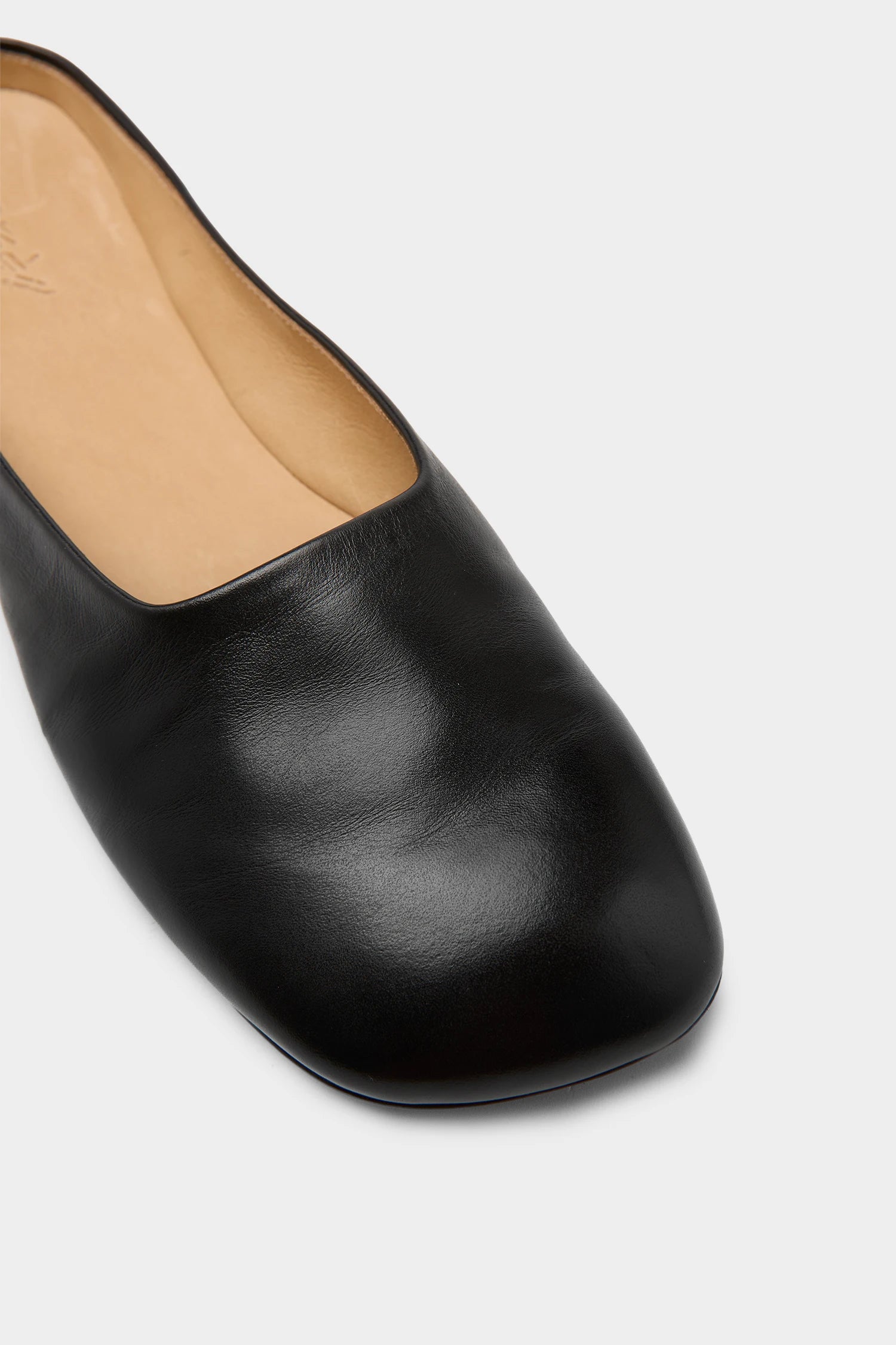 Marsell-Bama Leather Mule - Black-Shoes-Boboli-Vancouver-Canada