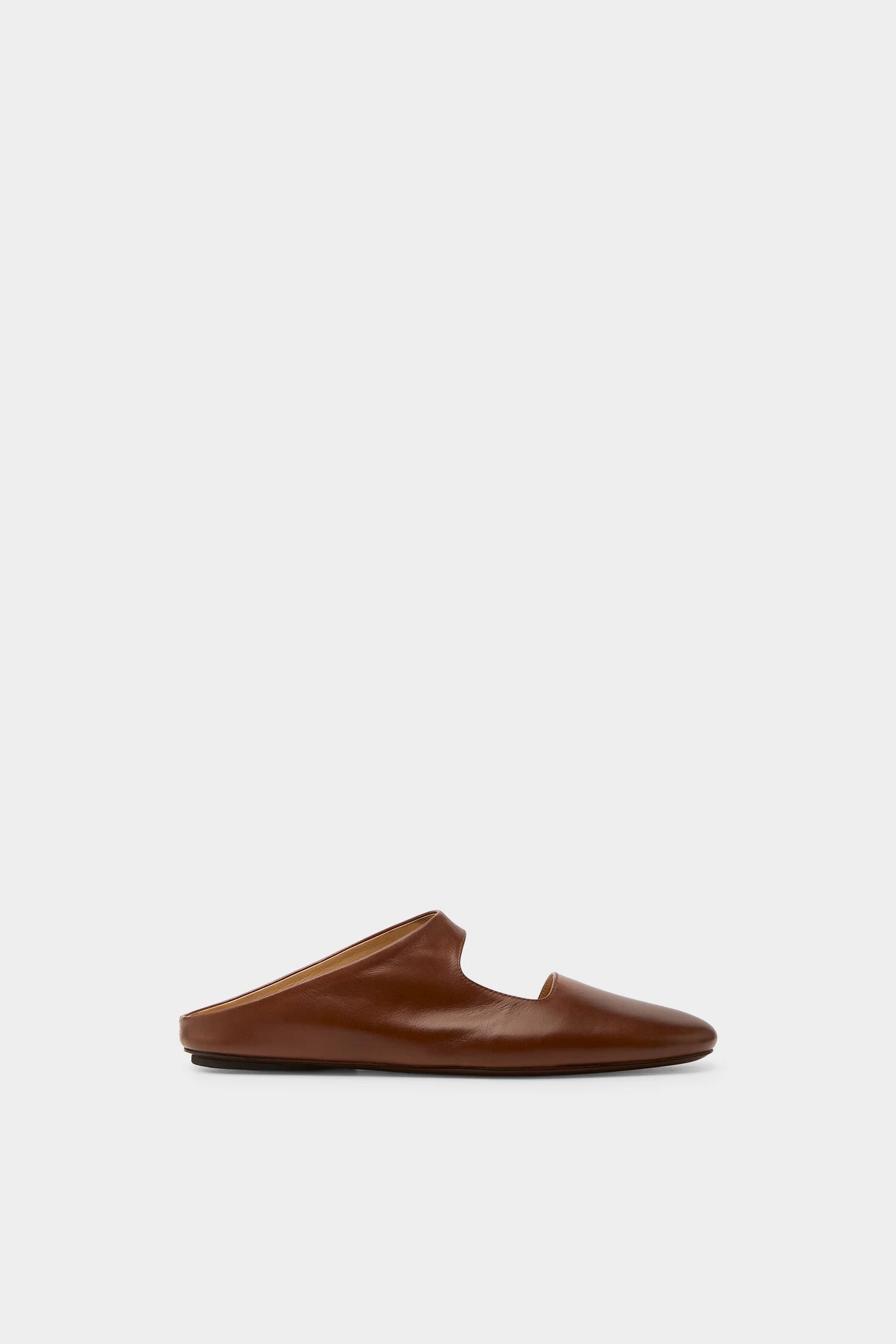 Marsell-Distesa Leather Mule - Basalt-Shoes-Boboli-Vancouver-Canada