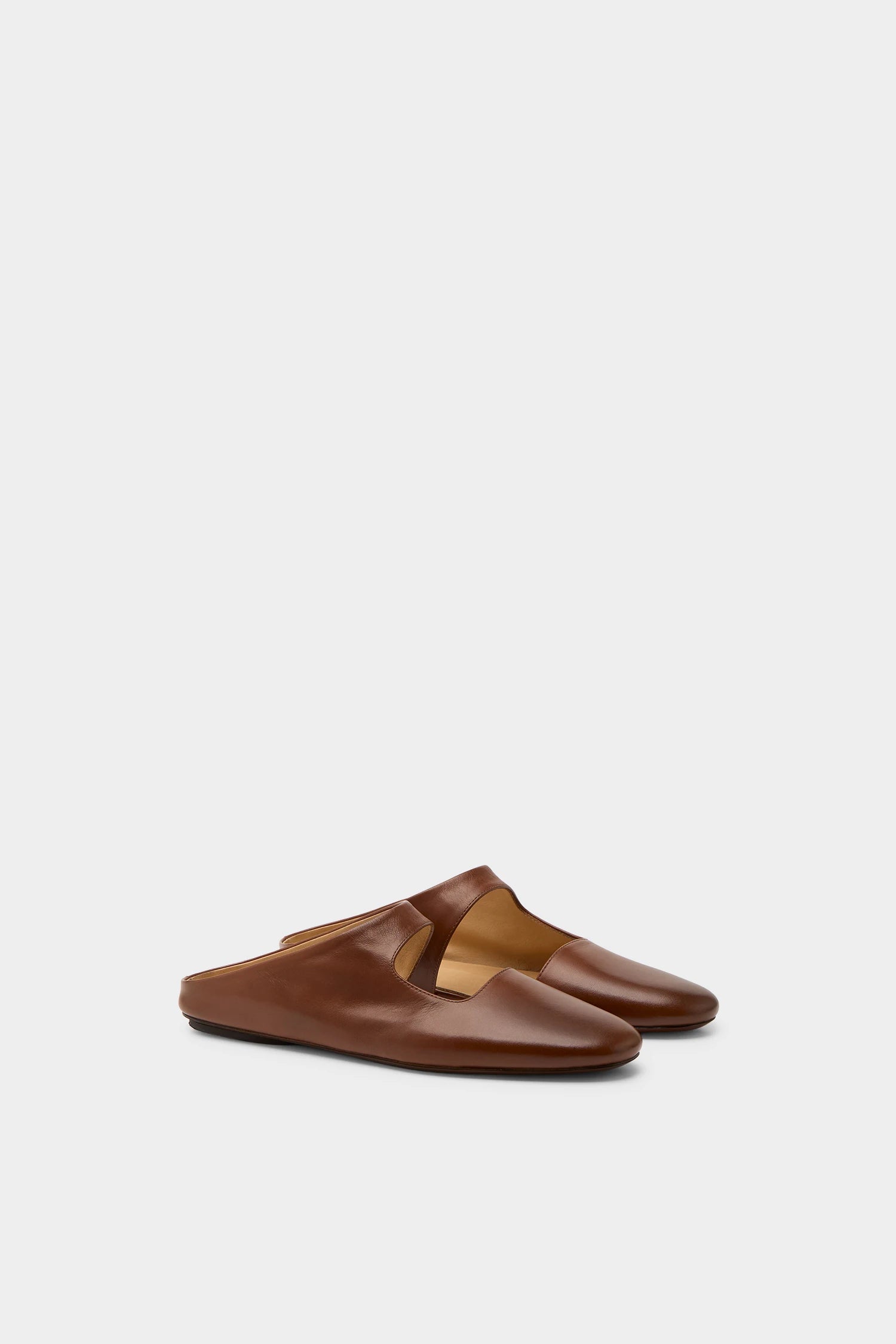 Marsell-Distesa Leather Mule - Basalt-Shoes-Boboli-Vancouver-Canada
