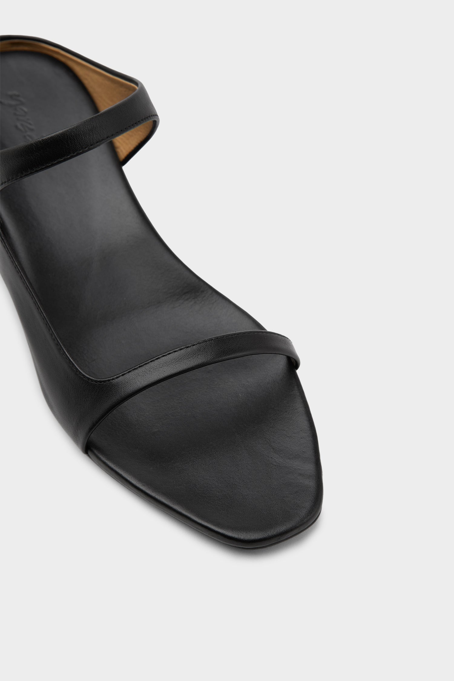 Marsell-Fiuto Leather Sandal - Black-Shoes-Boboli-Vancouver-Canada