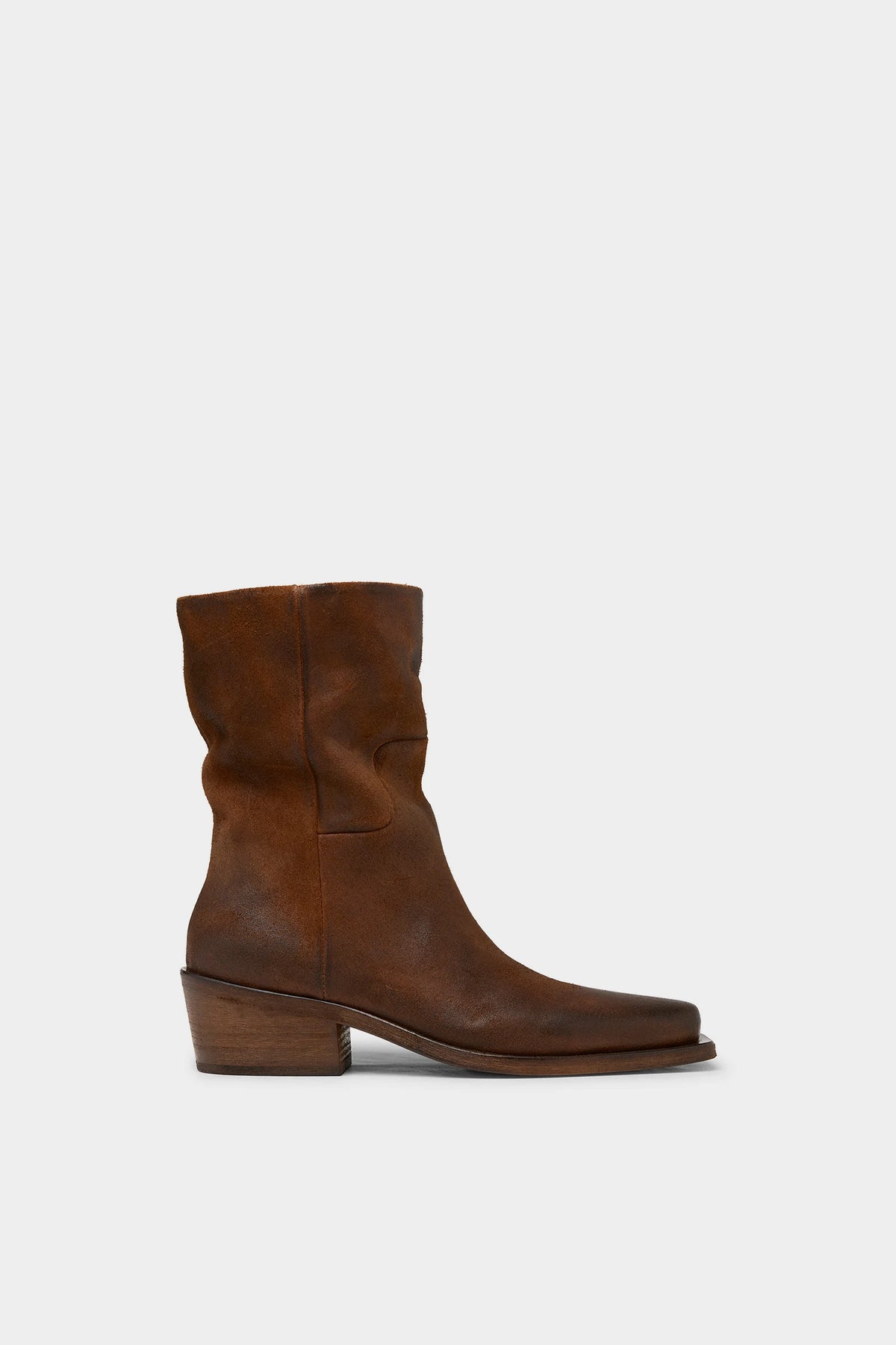 Marsèll-Tex-Tex - Stivale Basso-P Pelle Vitello Rovesciato Oleata Basalto-Boots-Boboli-Vancouver-Canada