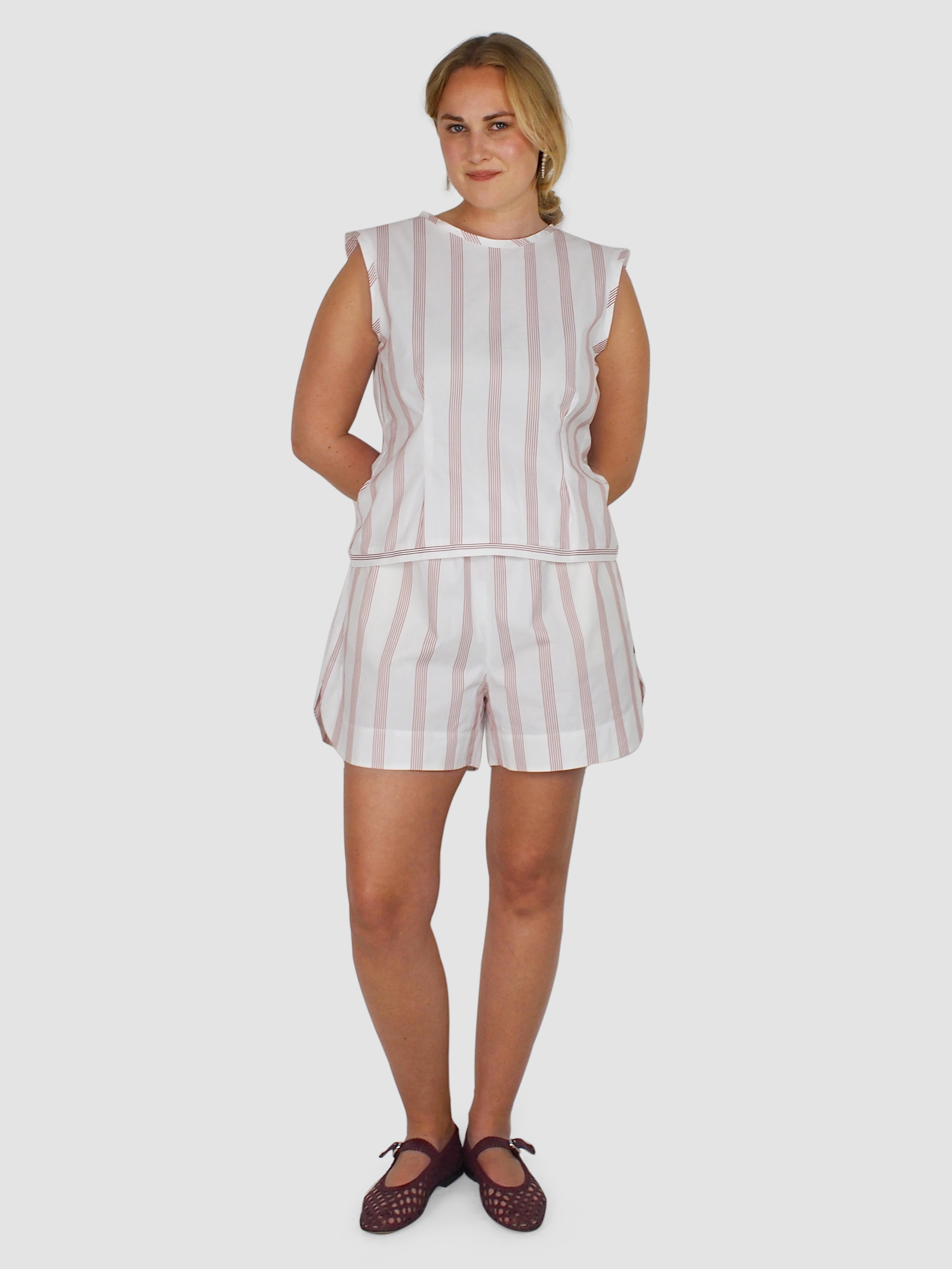 Sen Top - Red Stripe