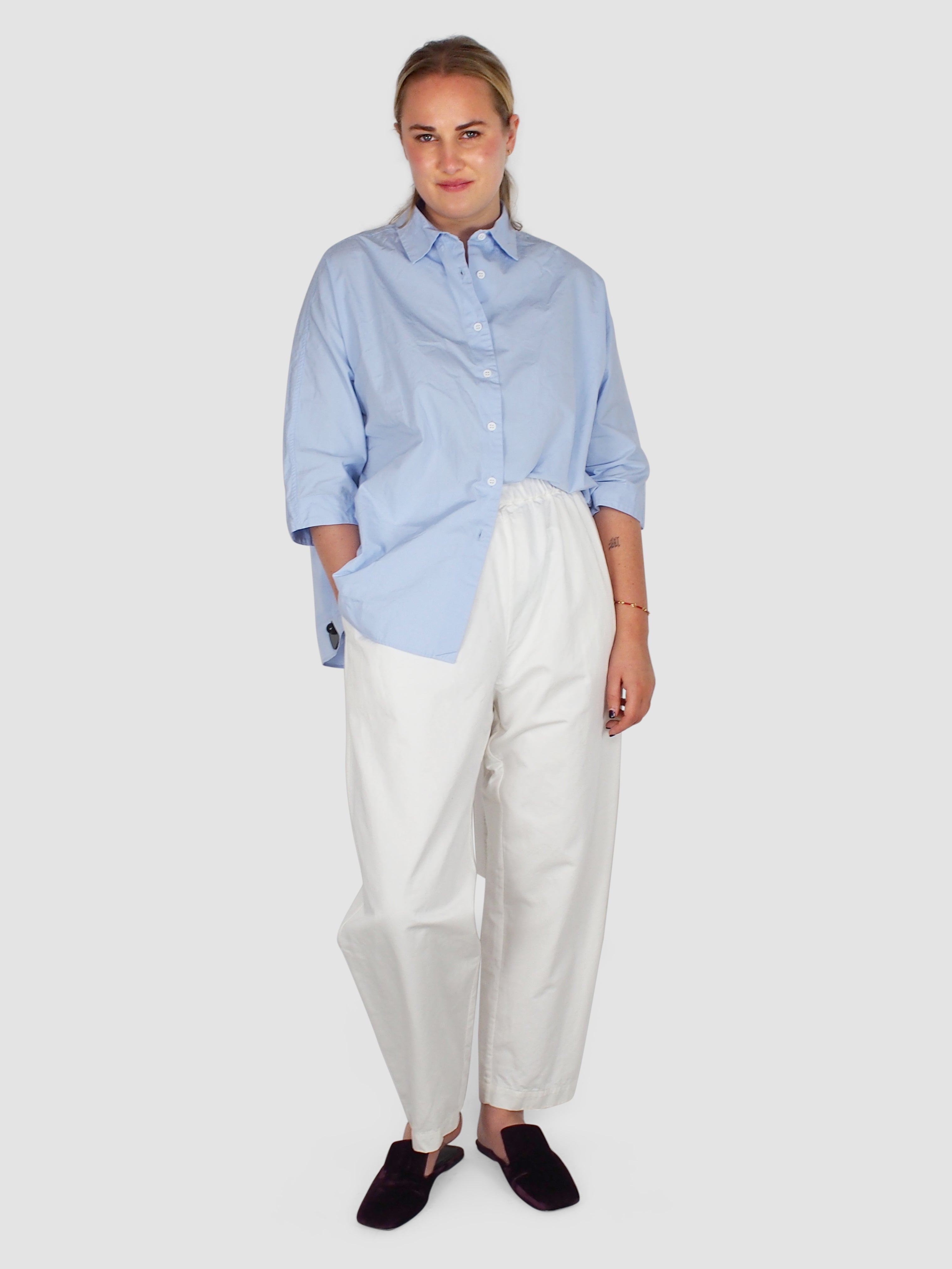 Fabi Italian Pant - Twill - White