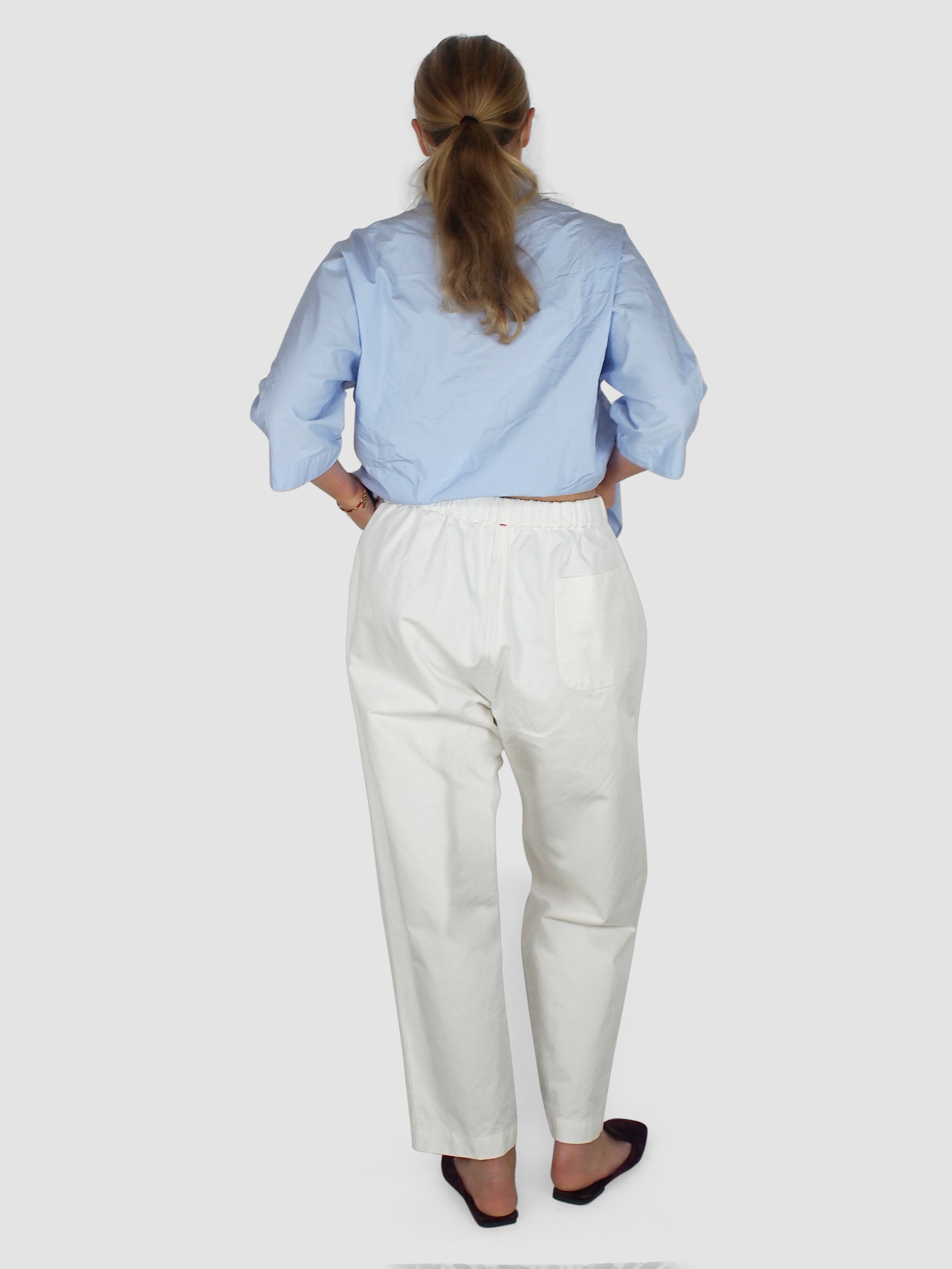 Fabi Italian Pant - Twill - White