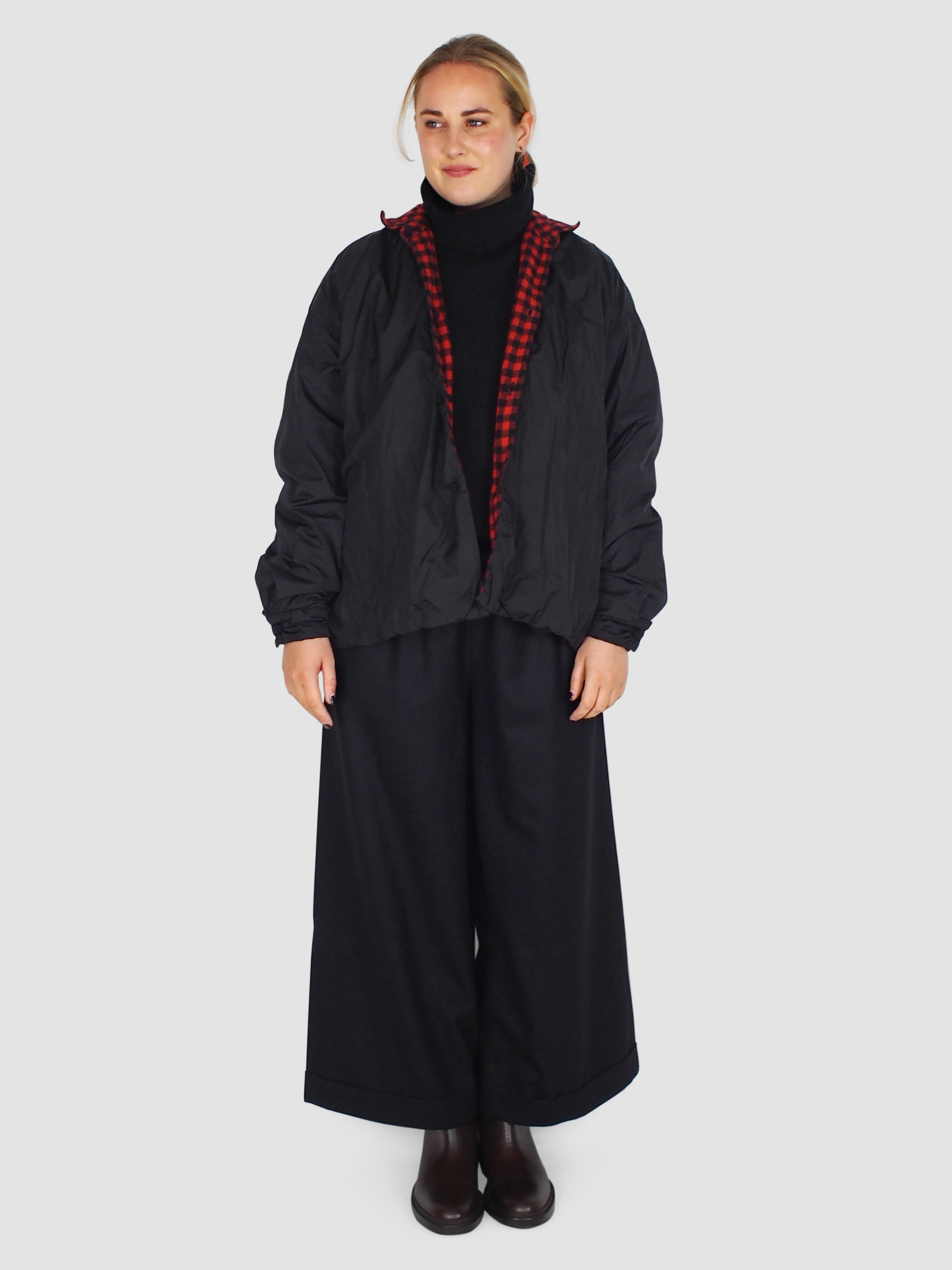 Daniela Gregis-Trousers w/Pockets - Black-Pants-One Size-Boboli-Vancouver-Canada