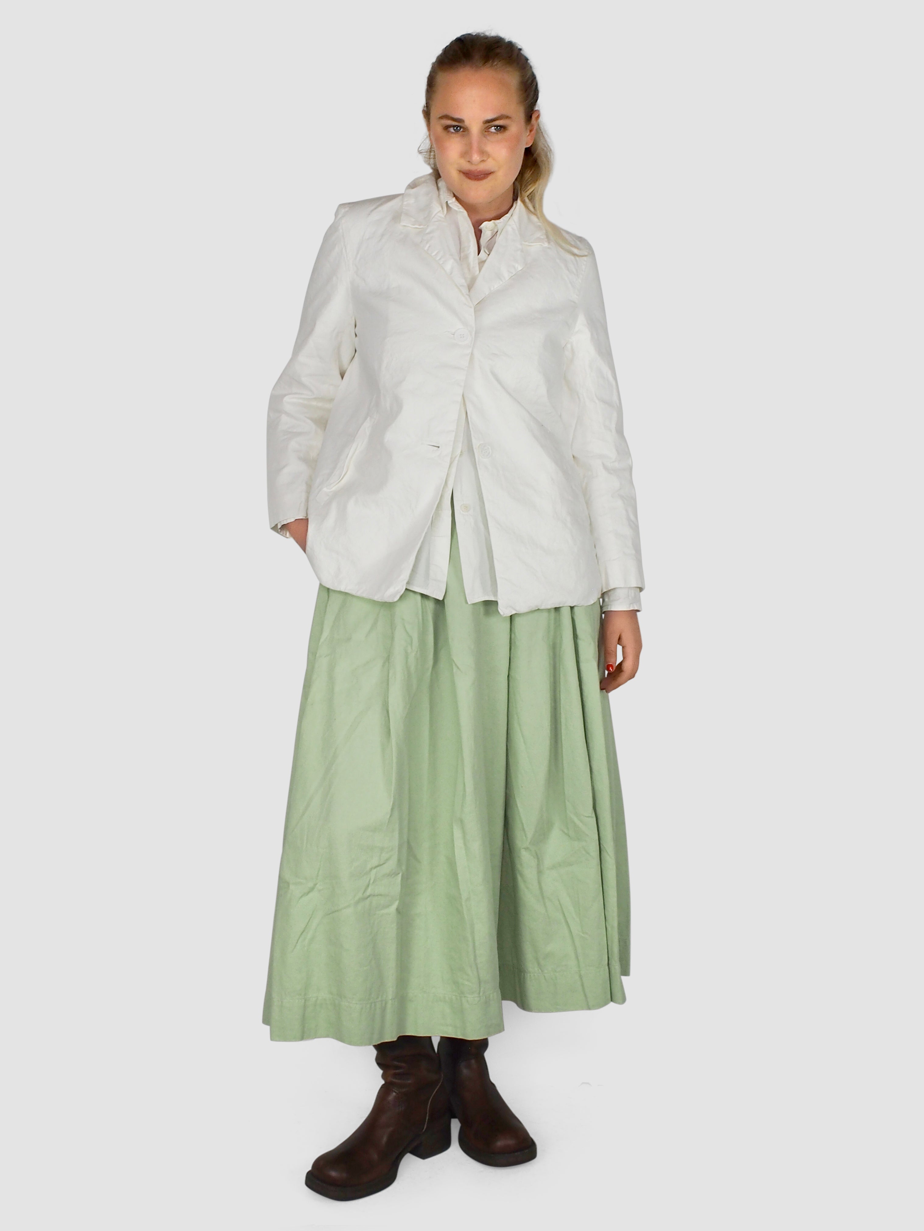 Casey Casey-Bowling Skirt - Cot Lin - Jade-Skirts-Boboli-Vancouver-Canada