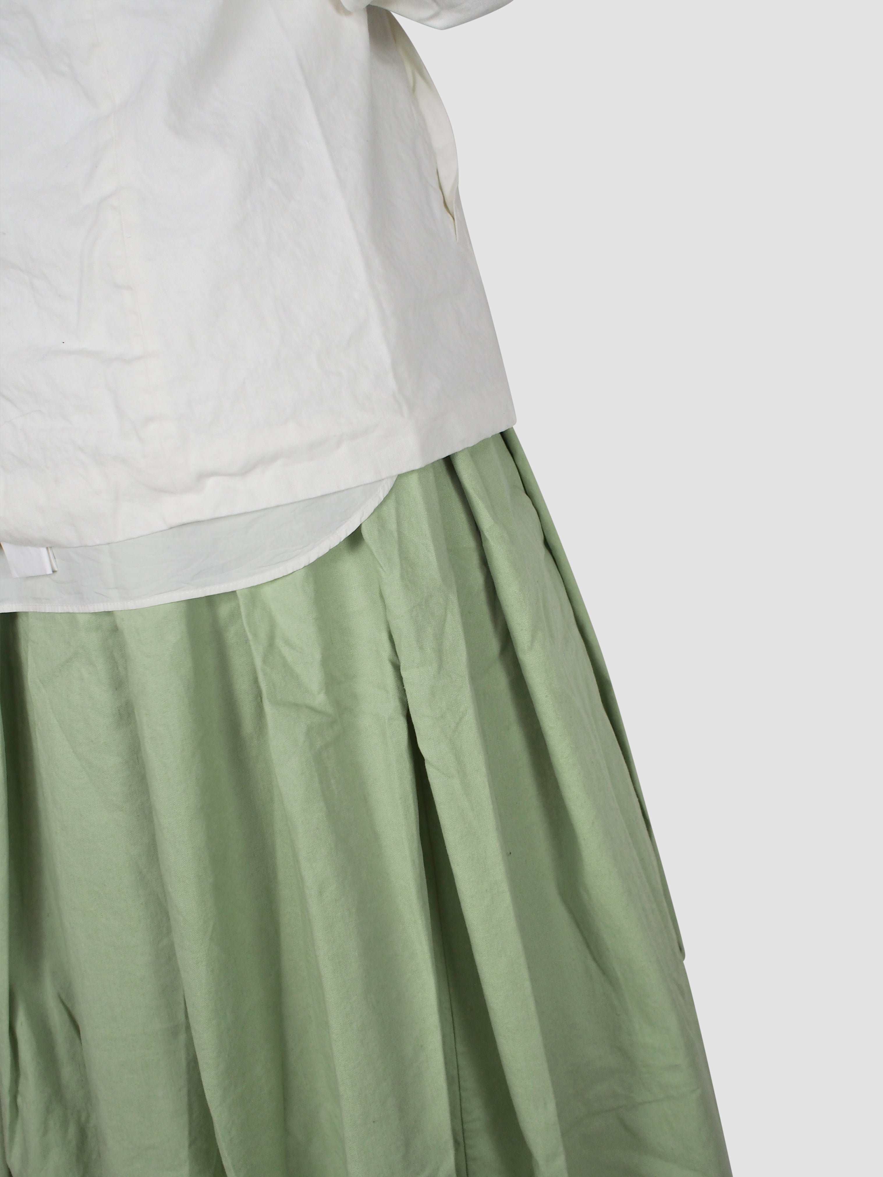 Casey Casey-Bowling Skirt - Cot Lin - Jade-Skirts-Boboli-Vancouver-Canada