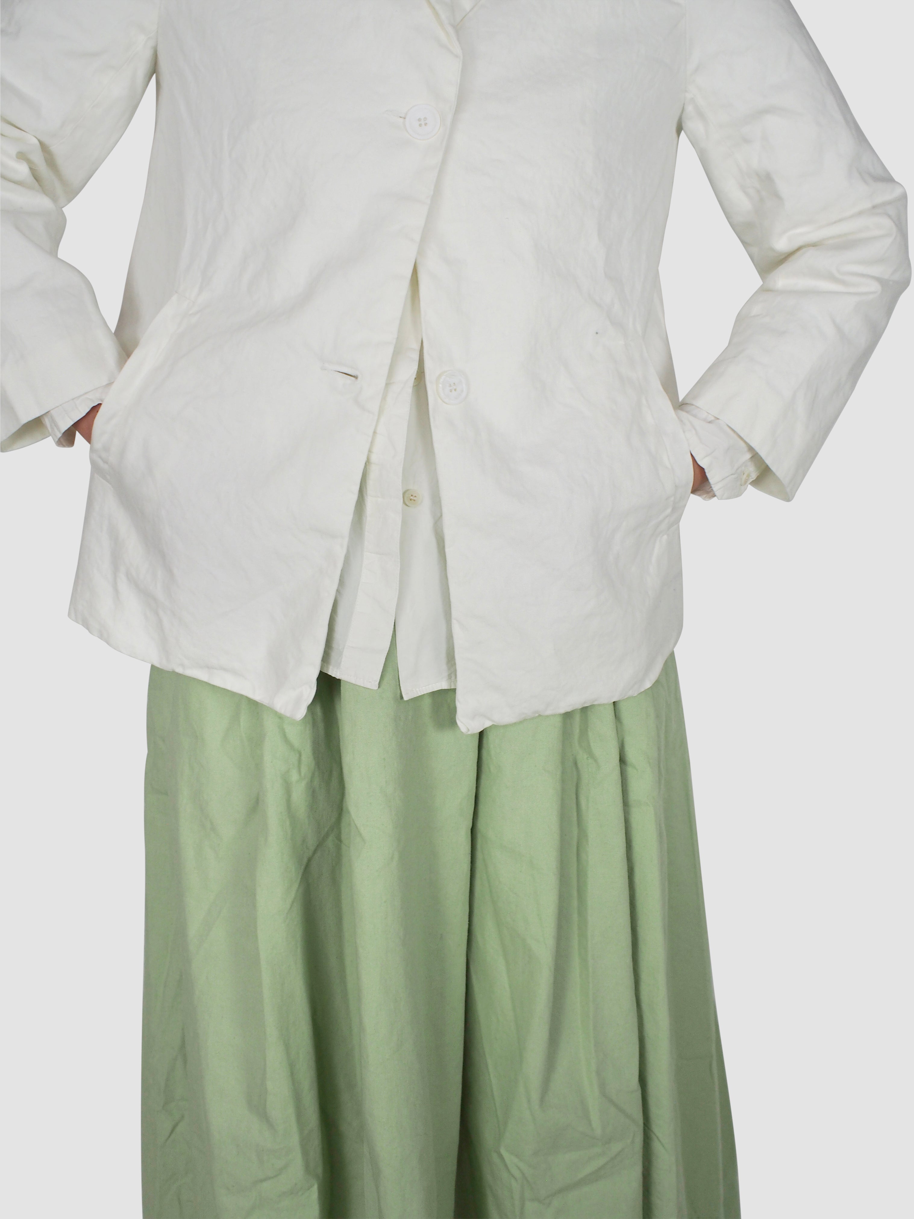 Casey Casey-Bowling Skirt - Cot Lin - Jade-Skirts-Boboli-Vancouver-Canada