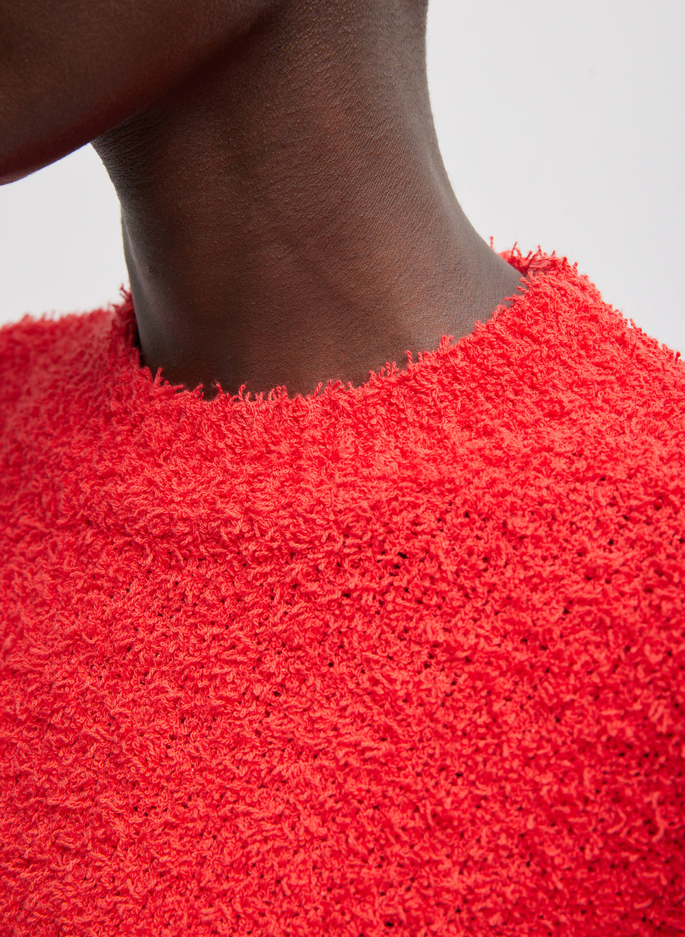Tibi-Serviette Crewneck Easy Pullover - Red-Sweaters-Boboli-Vancouver-Canada