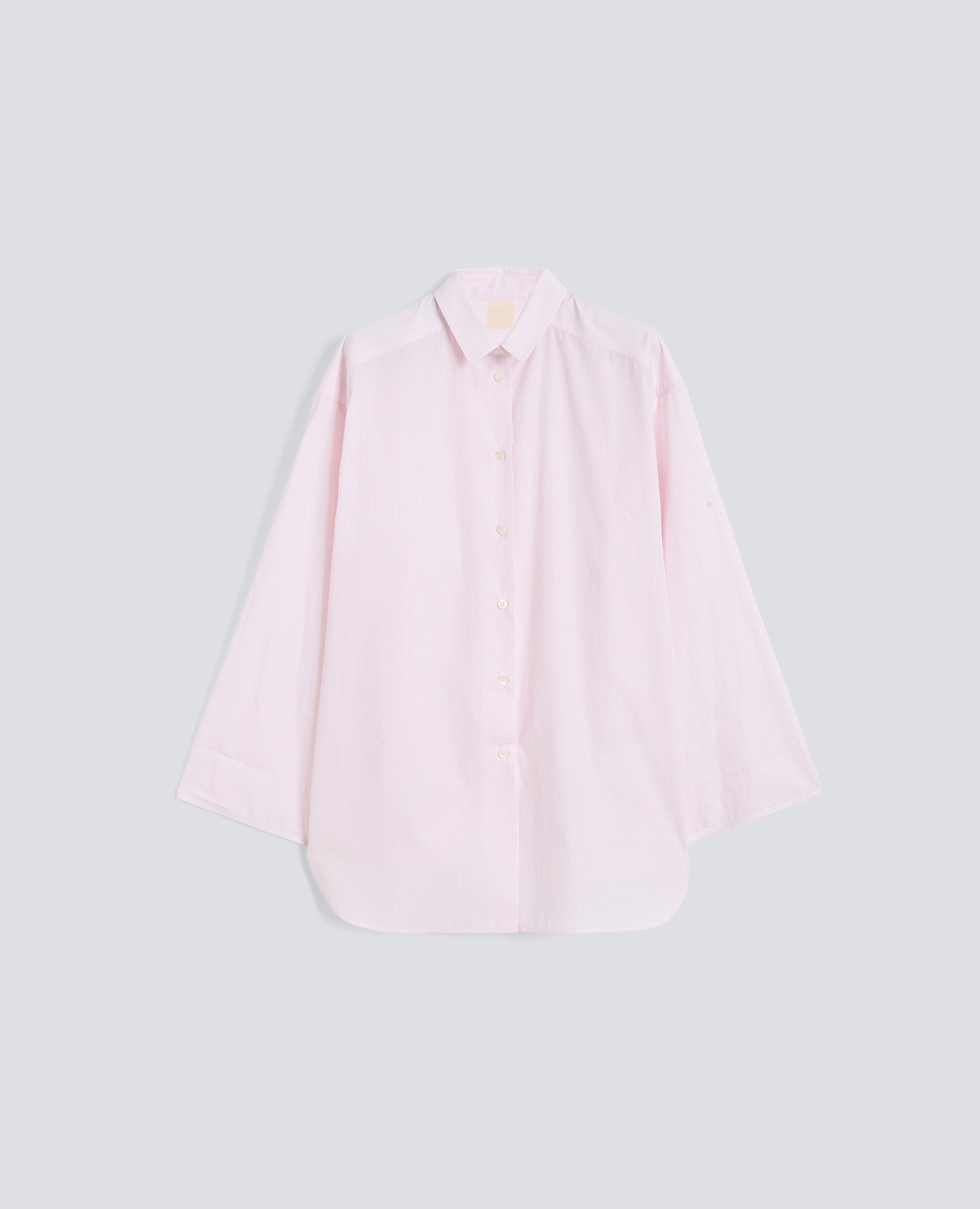 Aspesi-Poplin Shirt - AA Capsule Collection - Red Stripe-Blouses-Boboli-Vancouver-Canada