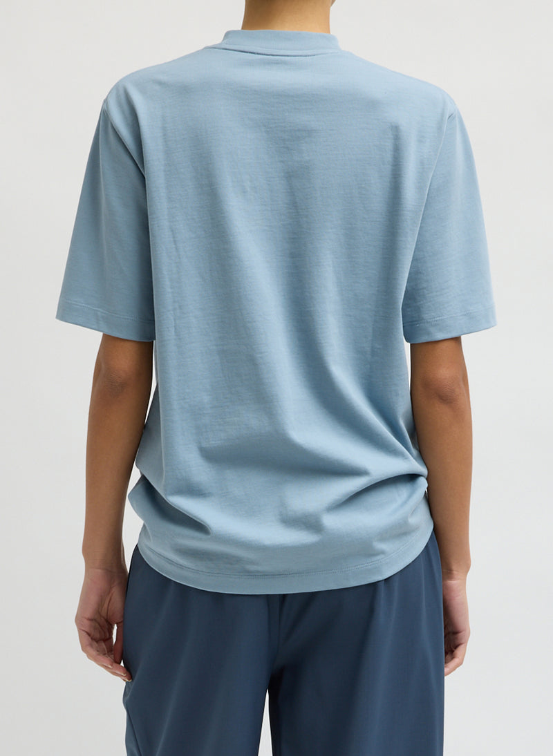 Tibi-Perfect Unisex T - Cool Slate-Tops-Boboli-Vancouver-Canada