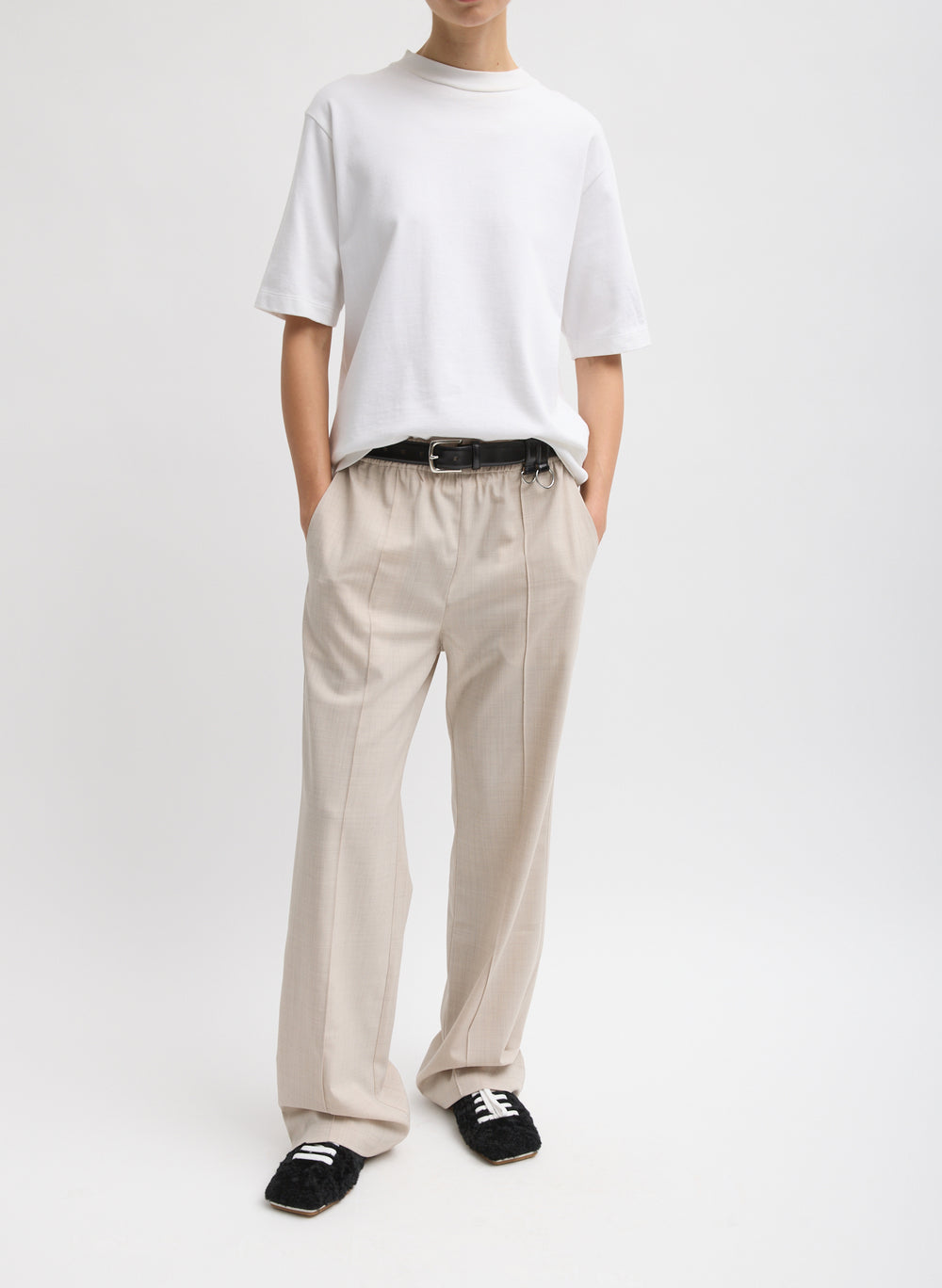 Tibi-Perfect Unisex T - White-Shirts-Boboli-Vancouver-Canada