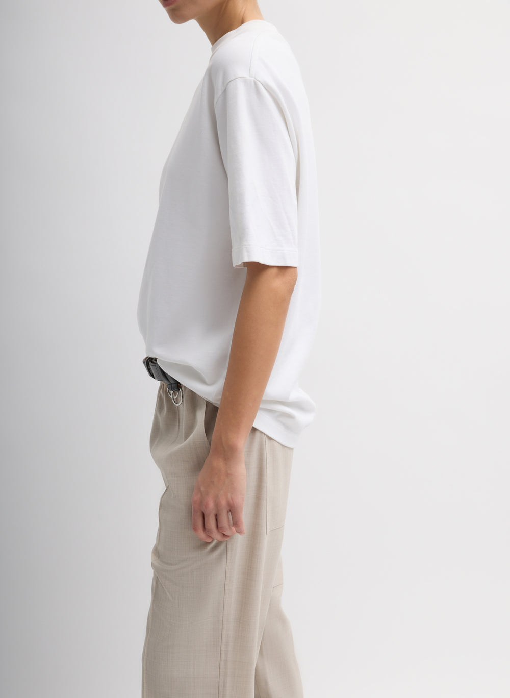 Tibi-Perfect Unisex T - White-Shirts-Boboli-Vancouver-Canada