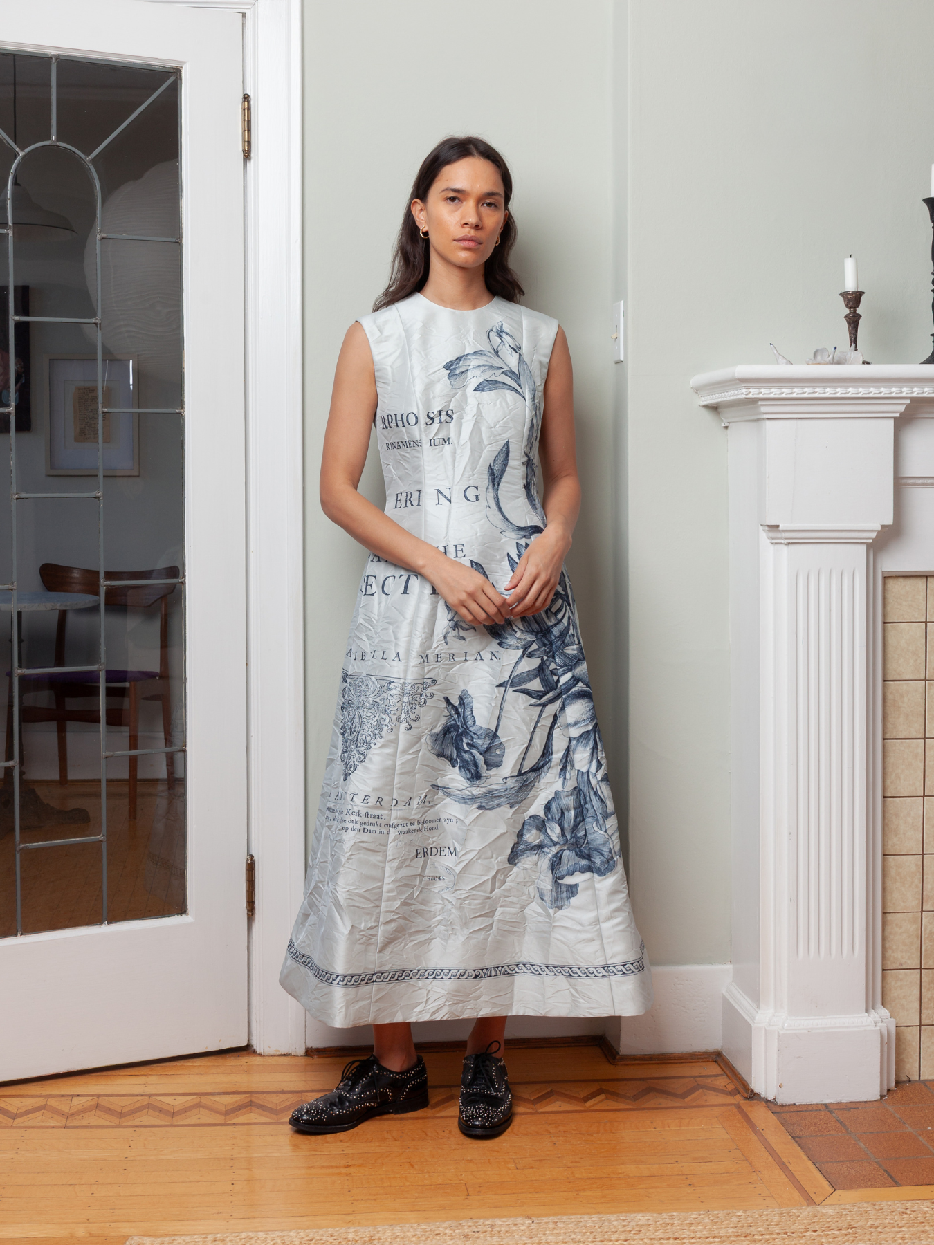 Sleeveless Midi Dress - Dove Grey