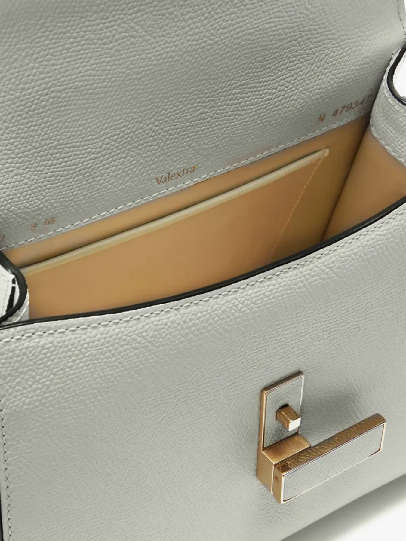 Valextra-Iside Top Handle Mini Bag - Off White-Bags-One Size-Boboli-Vancouver-Canada