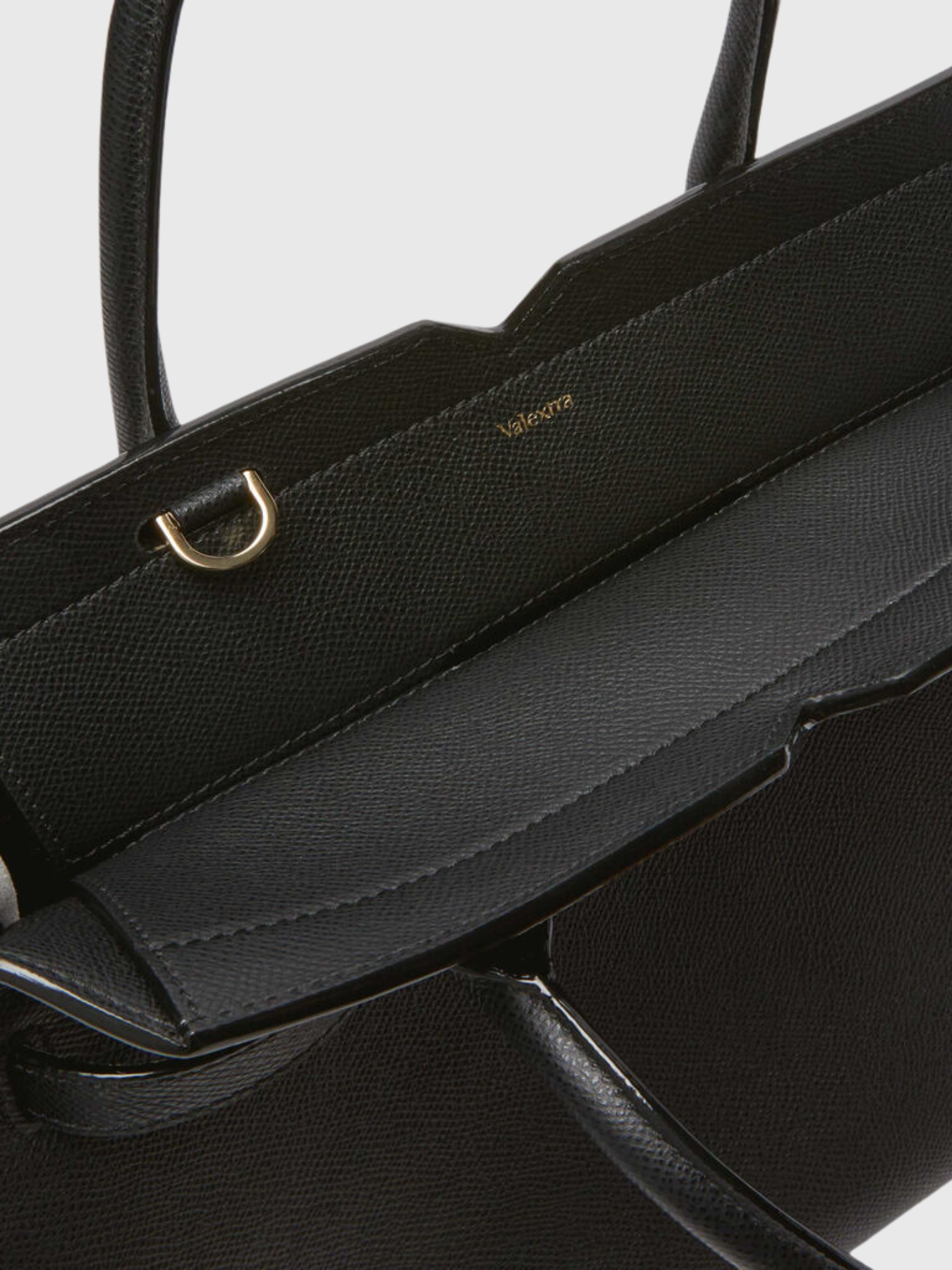 Milano Two Handles Medium Bag - Black