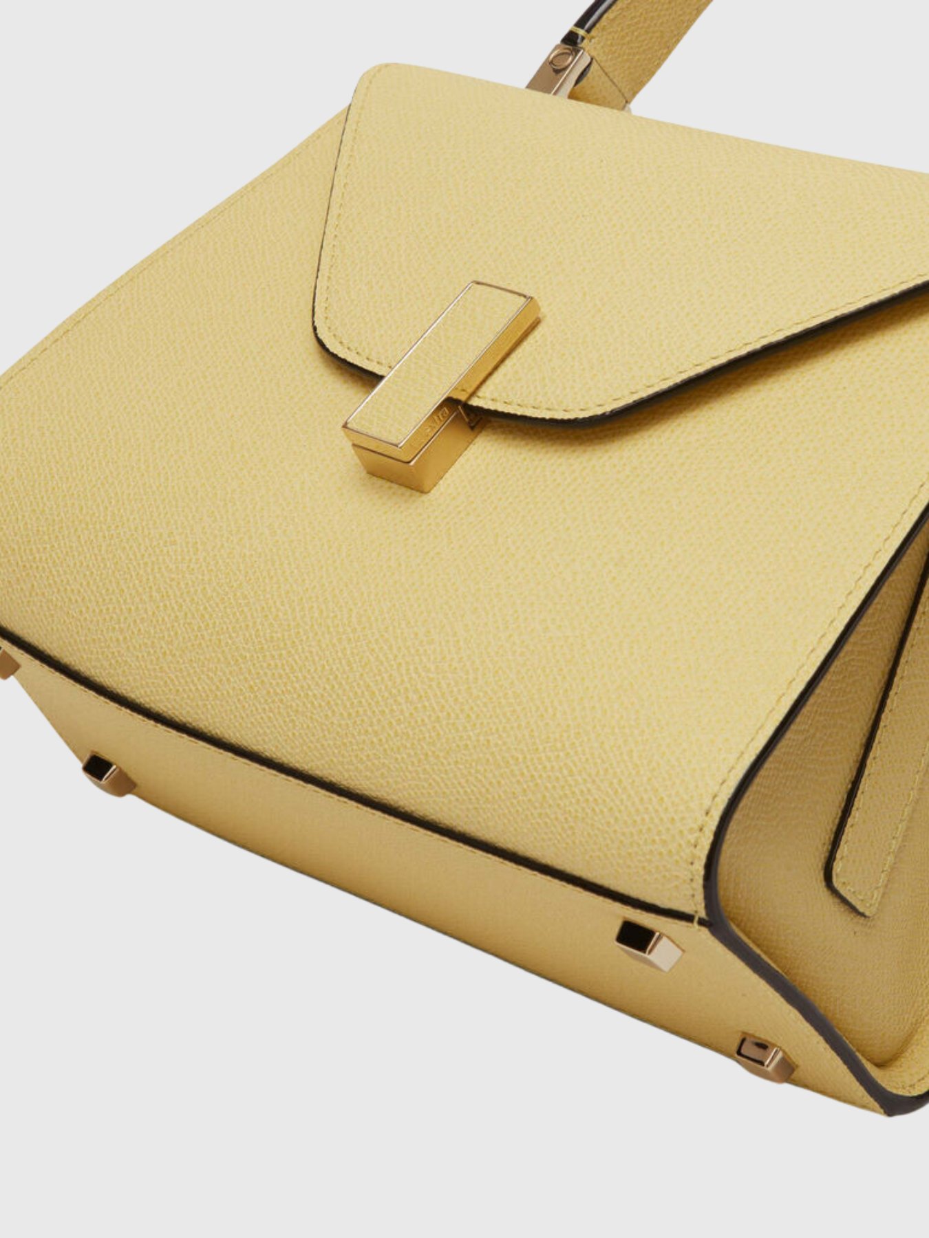 Iside Top Handle Mini Bag - Vanilla