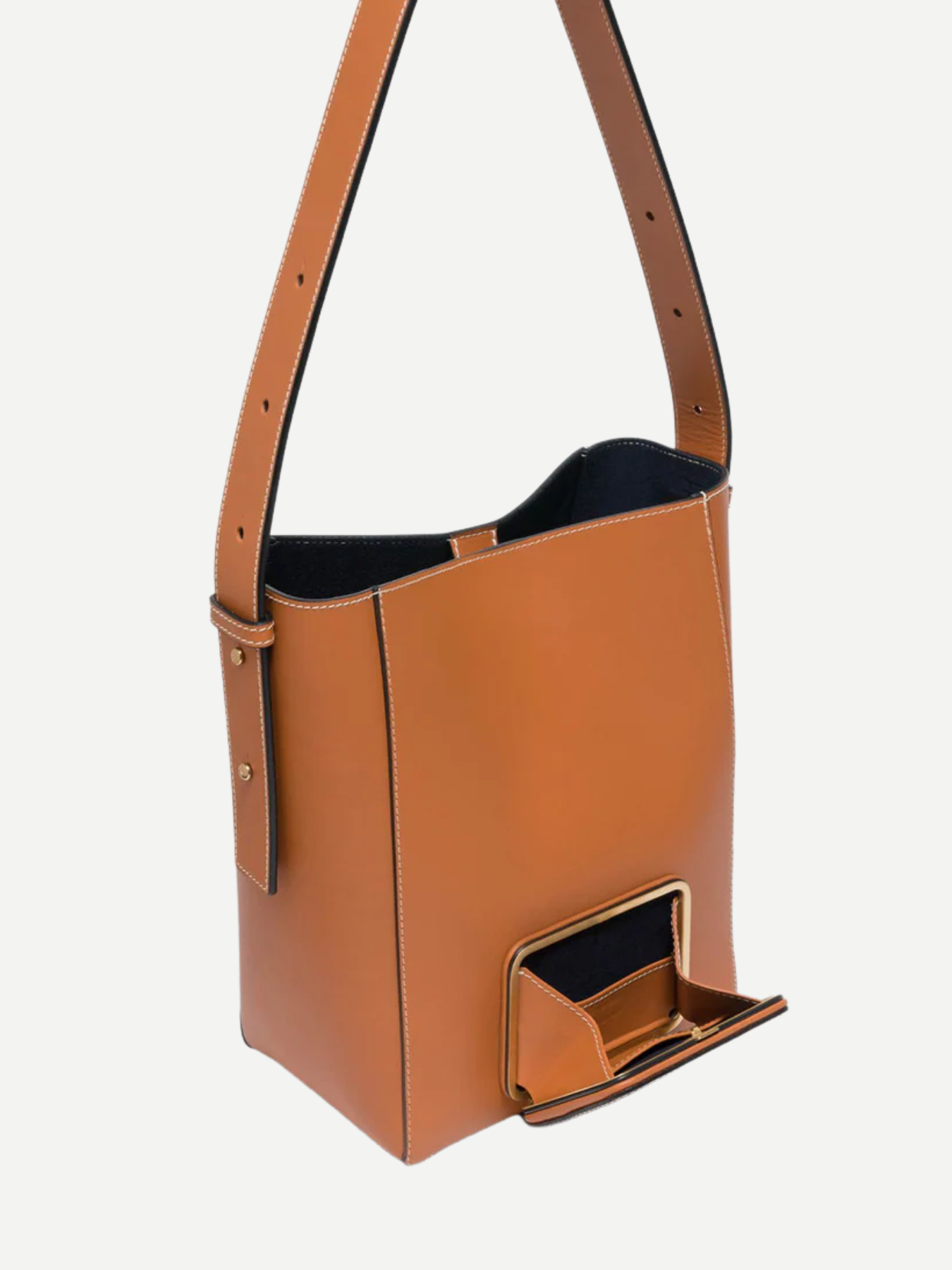 Lutz Morris-Parker Medium Shoulder Bag - Tan Monty-Bags-Boboli-Vancouver-Canada