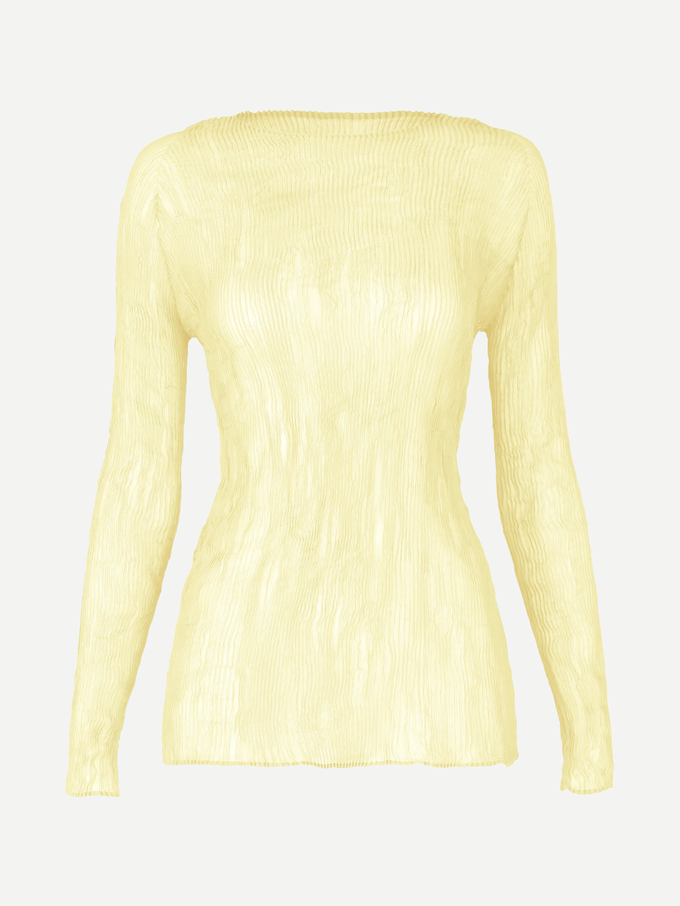 Issey Miyake-Chiffon Twist 2 - Pytalos Yellow-Tops-Boboli-Vancouver-Canada