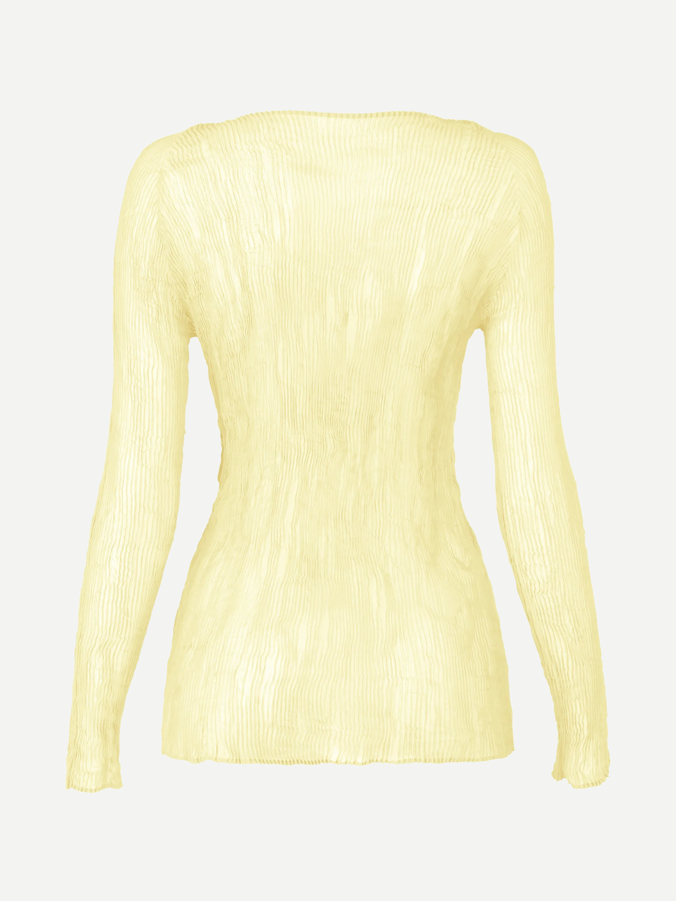Issey Miyake-Chiffon Twist 2 - Pytalos Yellow-Tops-Boboli-Vancouver-Canada