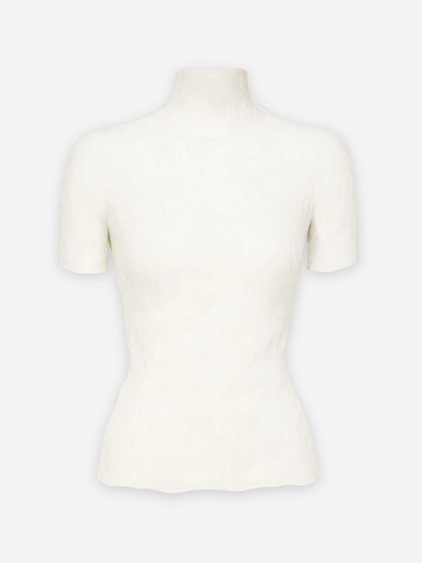 Issey Miyake-Chiffon Twist S.S. - White-Tops-Boboli-Vancouver-Canada