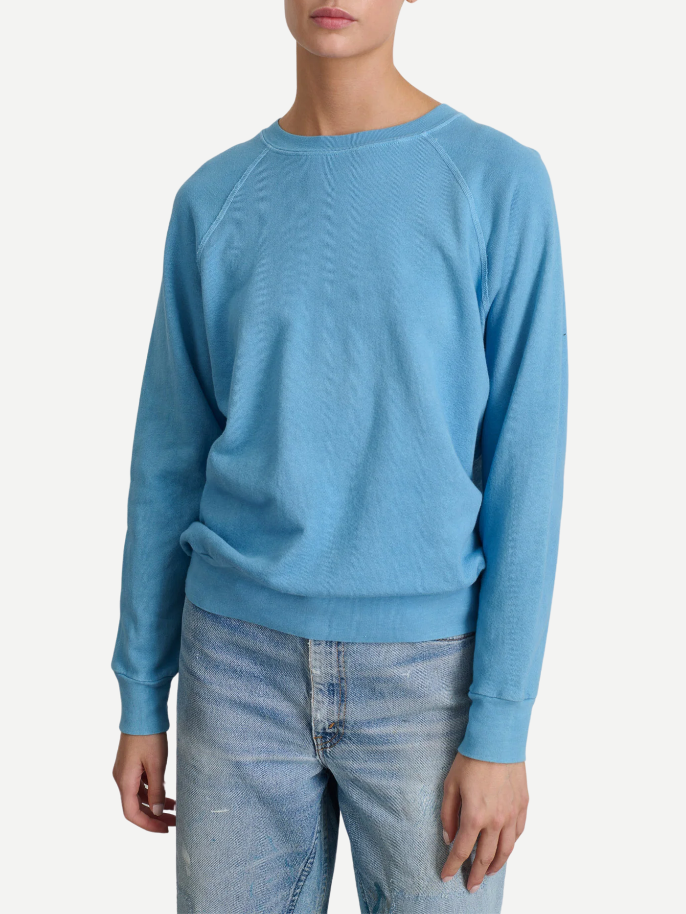 B Sides-Crewneck Sweatshirt - Arlo Blue-Sweaters-Boboli-Vancouver-Canada