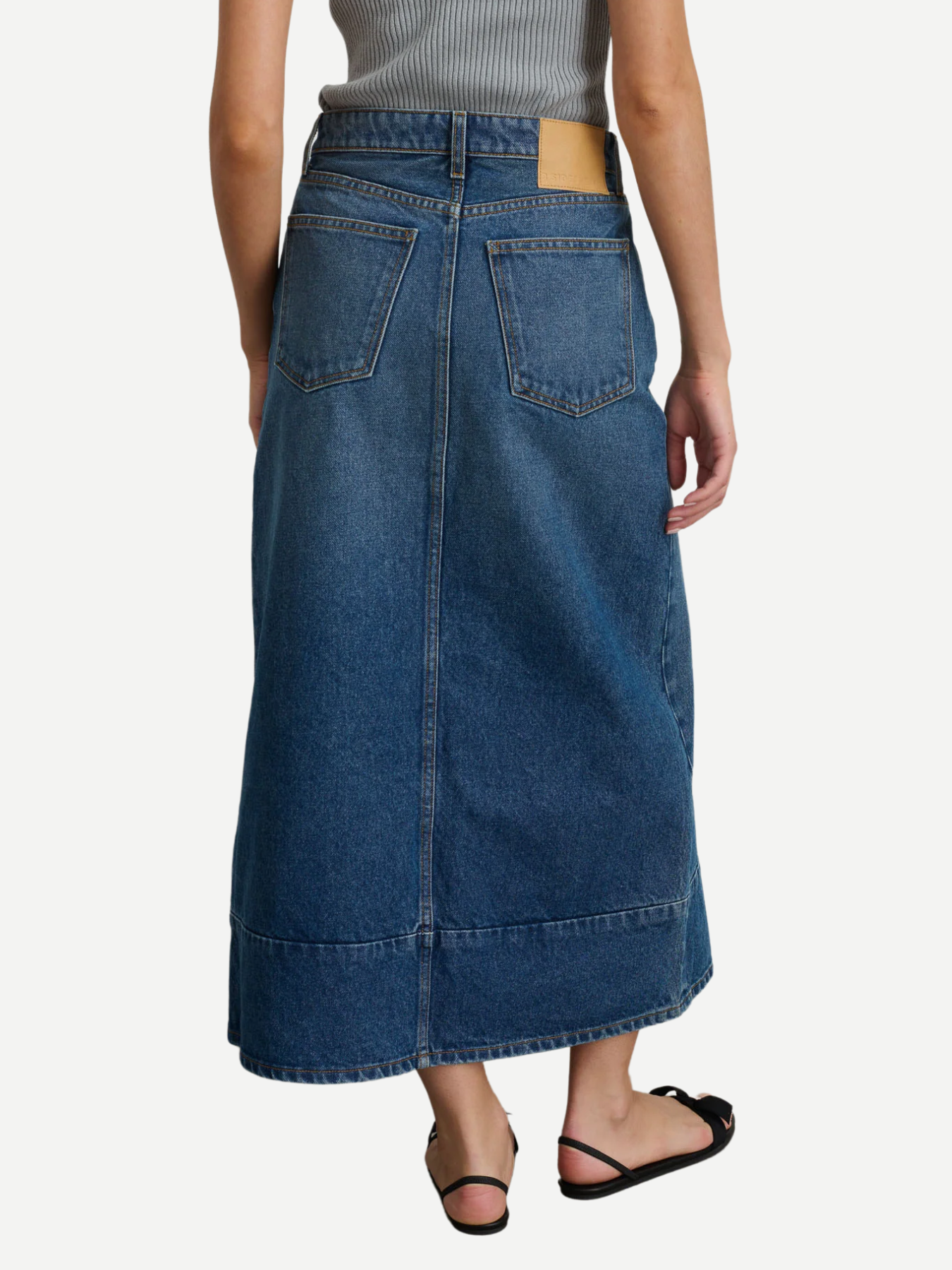 B Sides-Yoko Skirt - Joni Wash-Skirts-Boboli-Vancouver-Canada