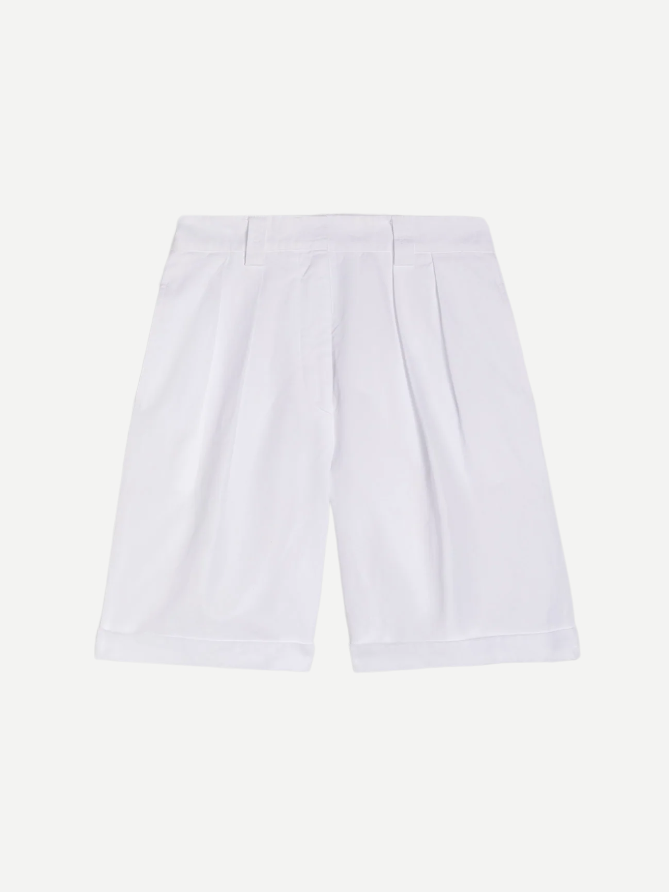 Aspesi-Bermuda Shorts - White-Shorts-Boboli-Vancouver-Canada