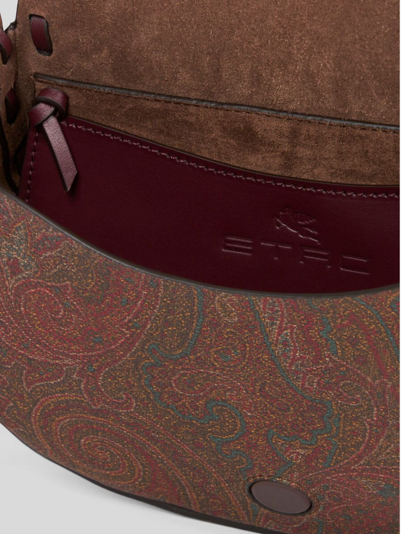 Etro-Arnica Drya Crossbody Bag - Brown-Bags-Boboli-Vancouver-Canada