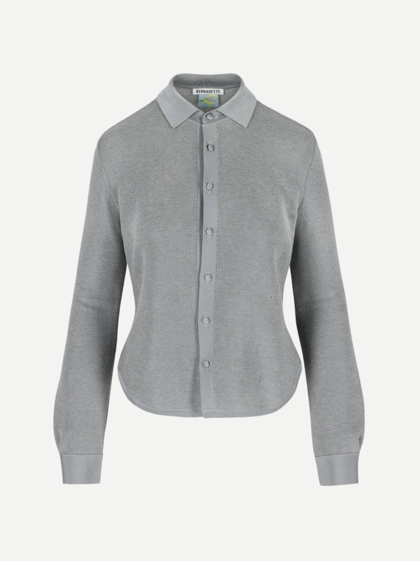 Bernadette-Shirt Tina - Grey Melange-Shirts-Boboli-Vancouver-Canada