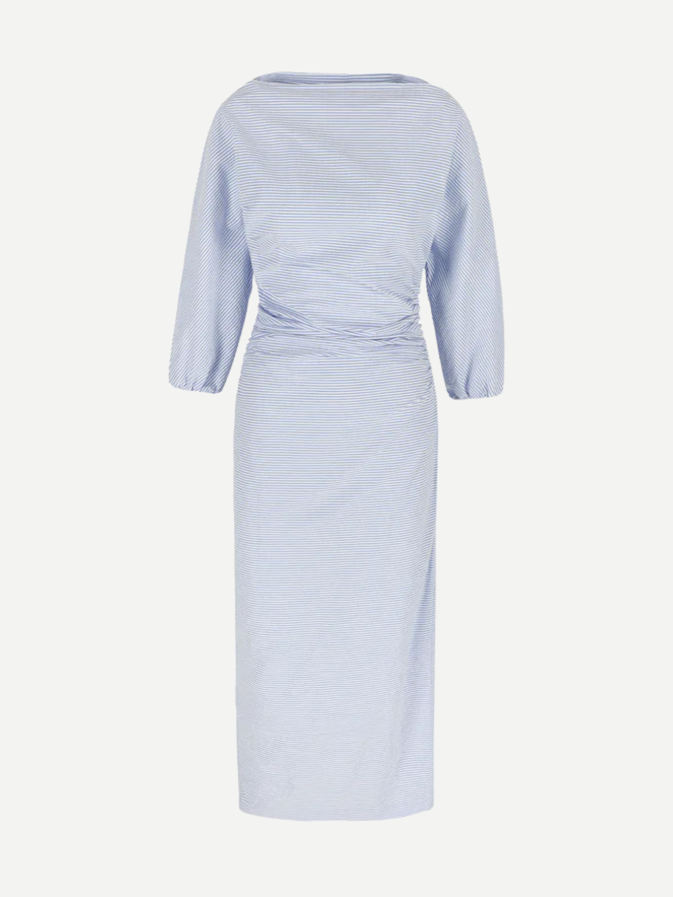 Bernadette-Dress Ezra - Blue/Ivory-Dresses-Boboli-Vancouver-Canada