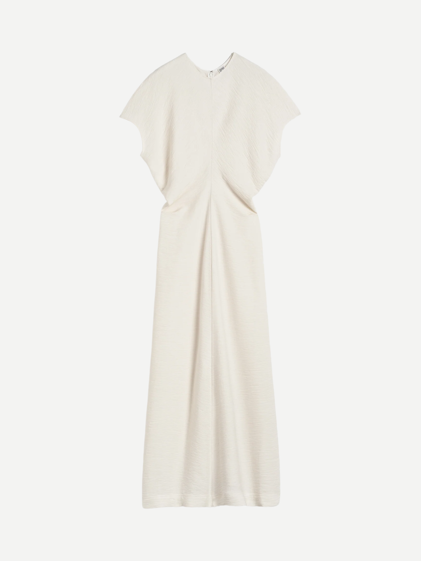 Totême-Slouch Waist Dress - Cream-Dresses-Boboli-Vancouver-Canada