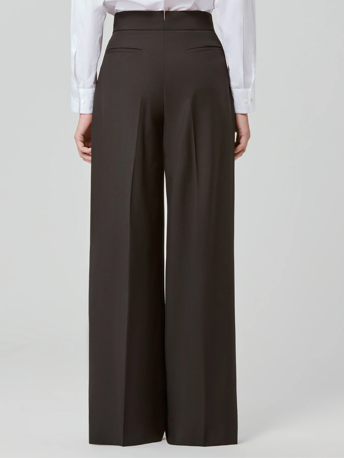 Bogart Pleat Trousers - Black