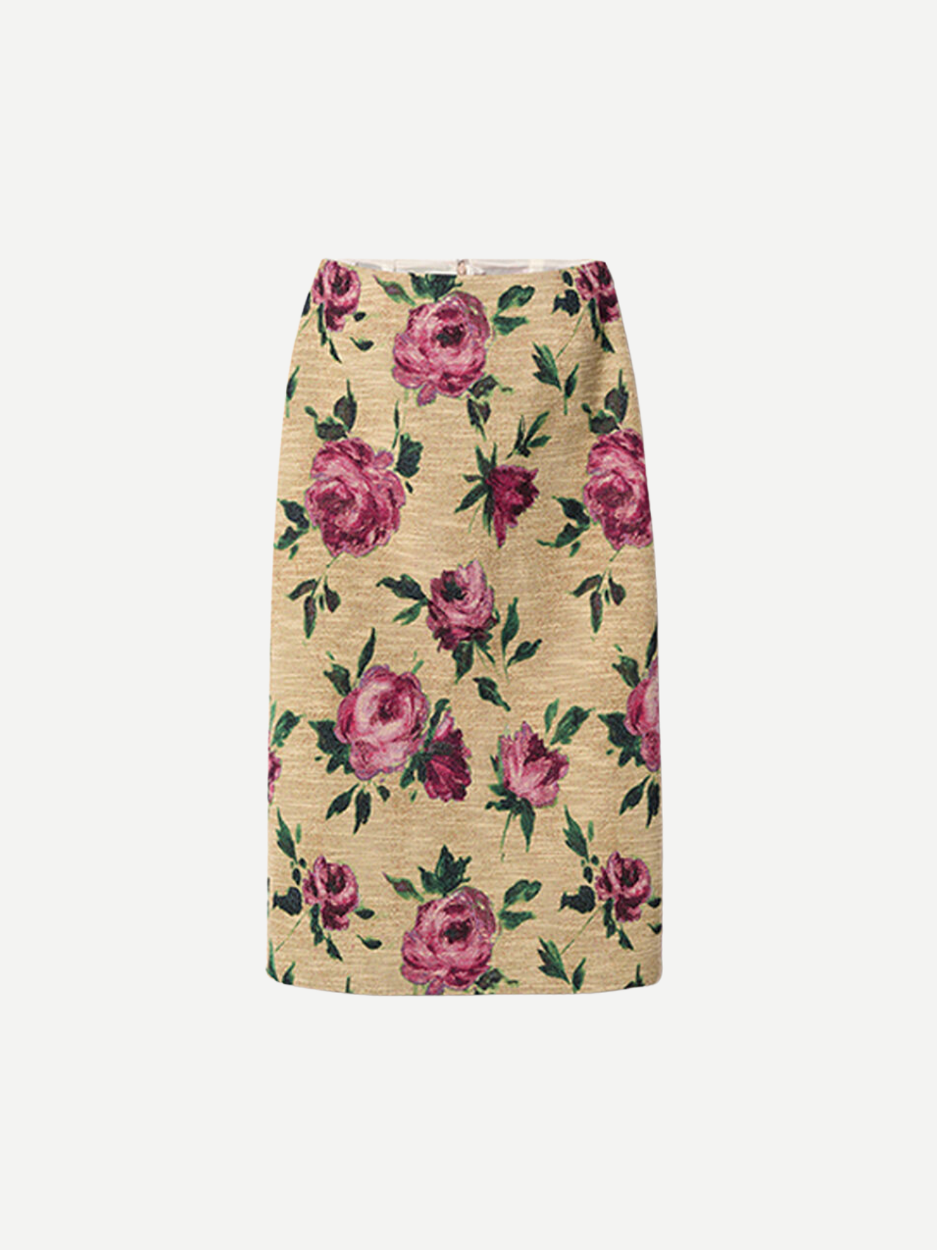 La DoubleJ-Pencil Skirt - Roses-Skirts-Boboli-Vancouver-Canada