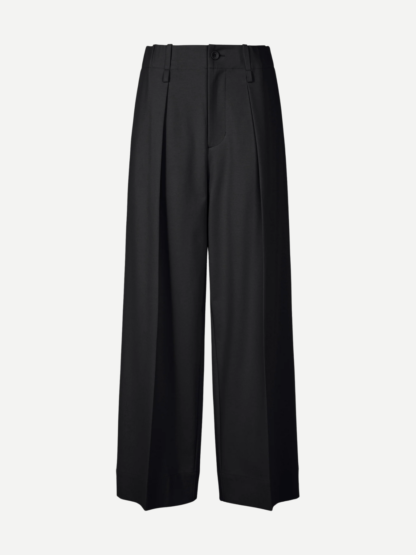 Issey Miyake-Simple Ensemble Pants - Black-Pants-Boboli-Vancouver-Canada