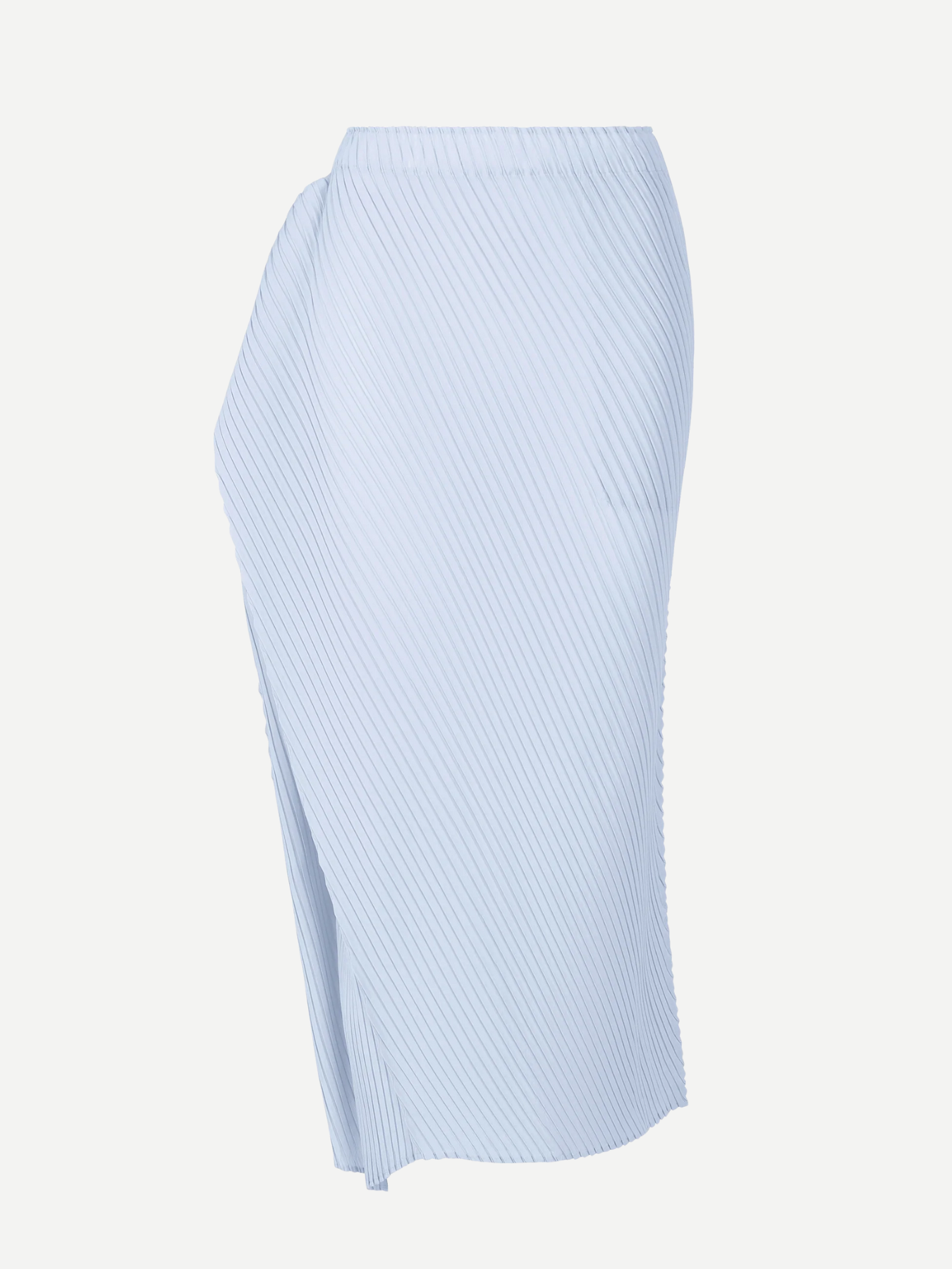 Issey Miyake-Soft Fold Pleats Skirt - Light Blue-Skirts-Boboli-Vancouver-Canada